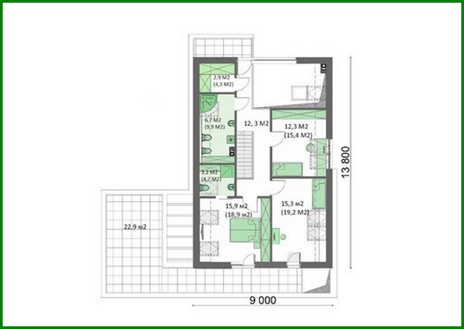 Galería de visualizaciones - Amplia y hermosa casa con una acogedora zona de invitados