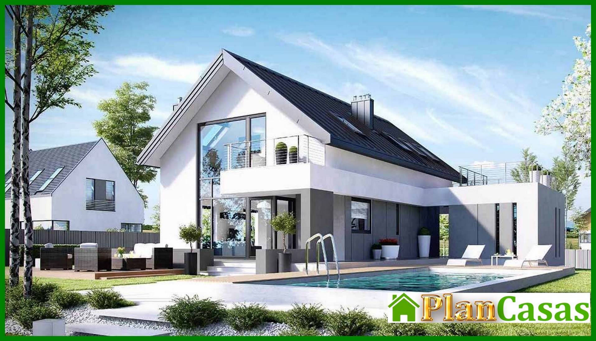 Galería de visualizaciones - Amplia y hermosa casa con una acogedora zona de invitados