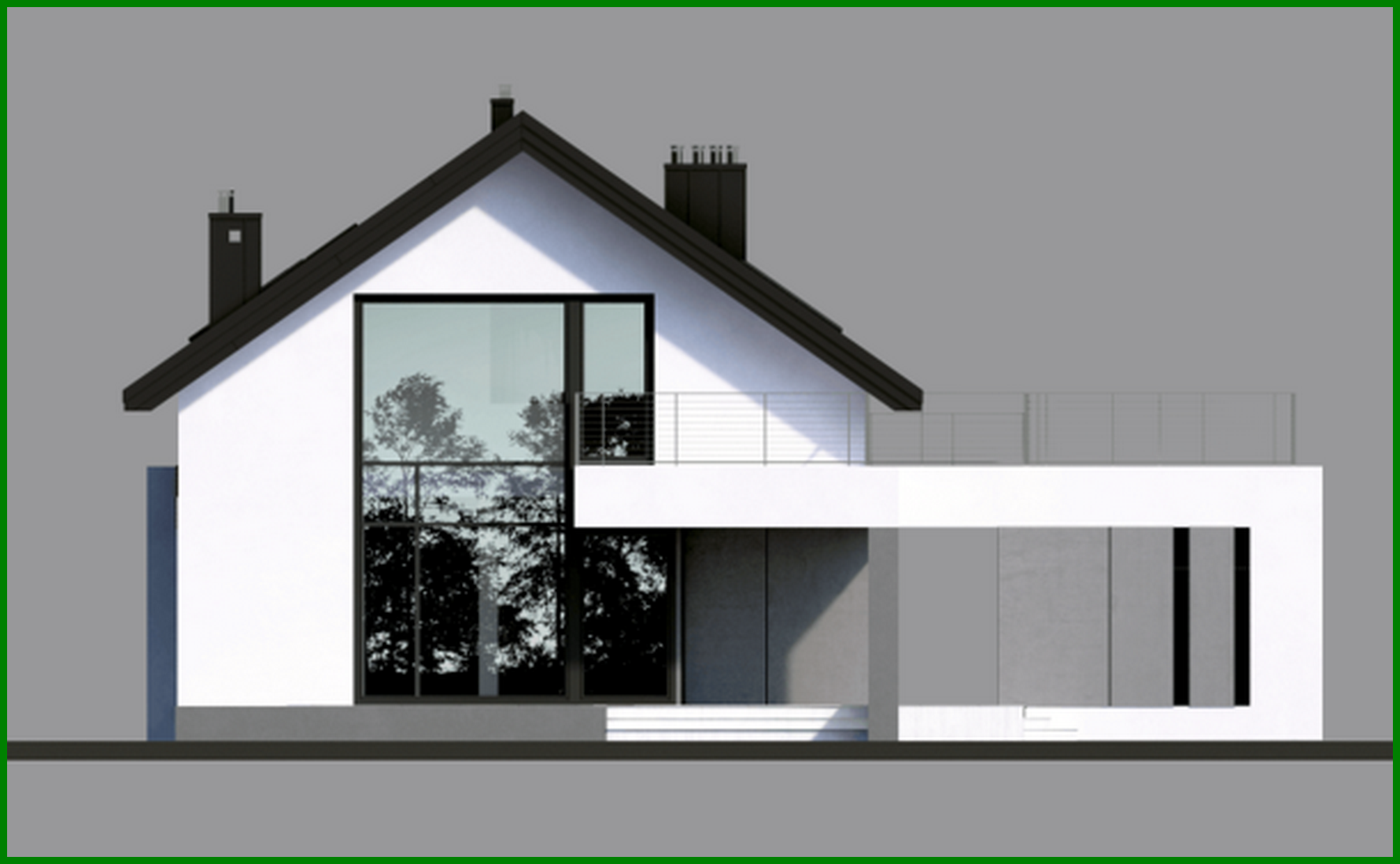 Galería de visualizaciones - Amplia y hermosa casa con una acogedora zona de invitados