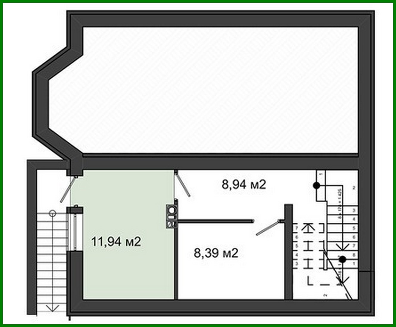 Galería de visualizaciones - Proyecto de una hermosa casa de campo de 200 m²