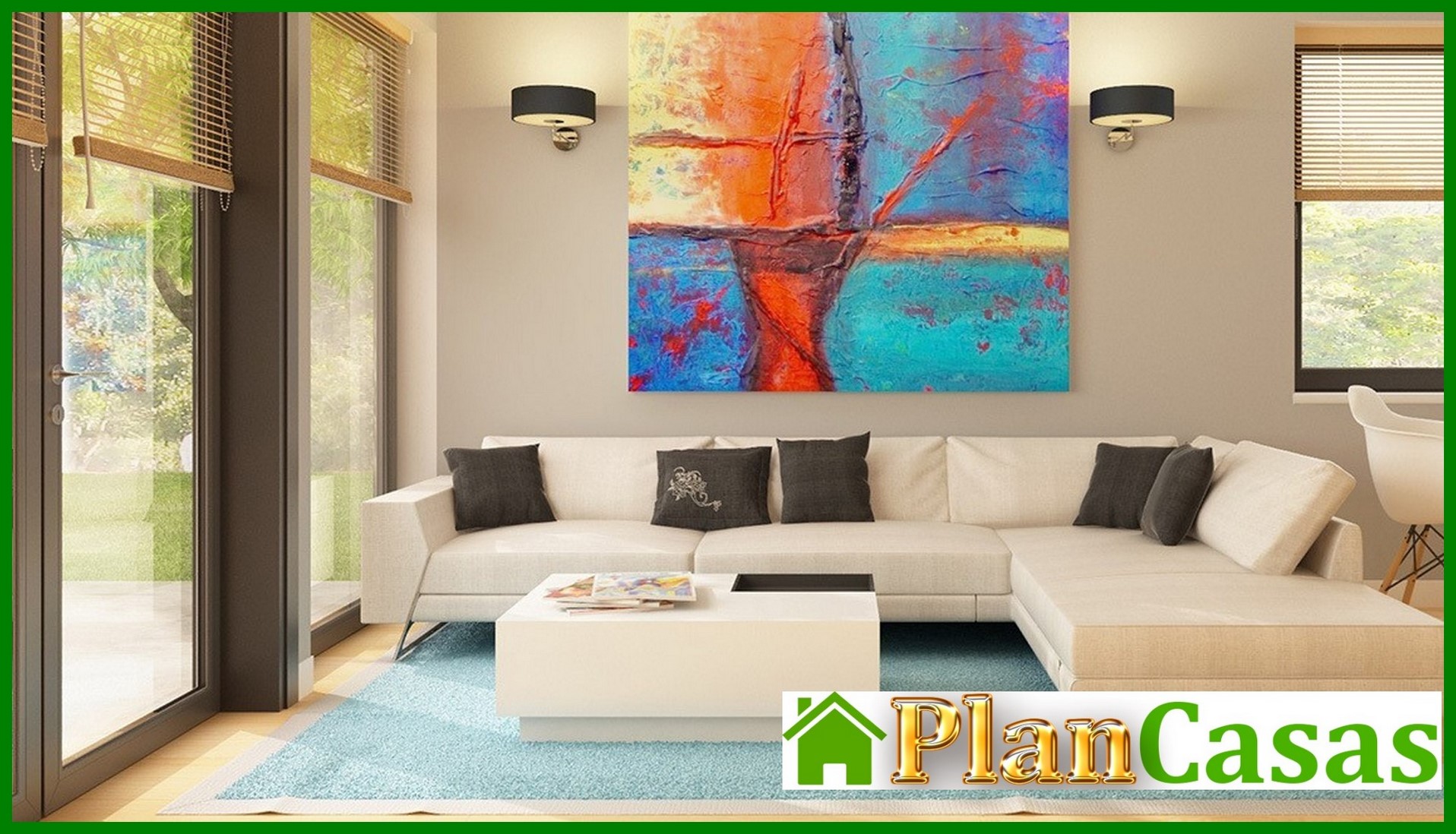 Visualization gallery - House project with a corner window in the kitchen