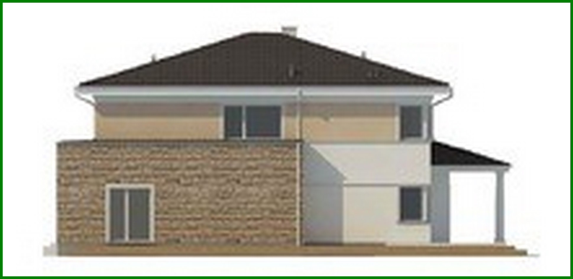 Galería de visualizaciones - Diseño de una villa clásica con sala de billar y sauna