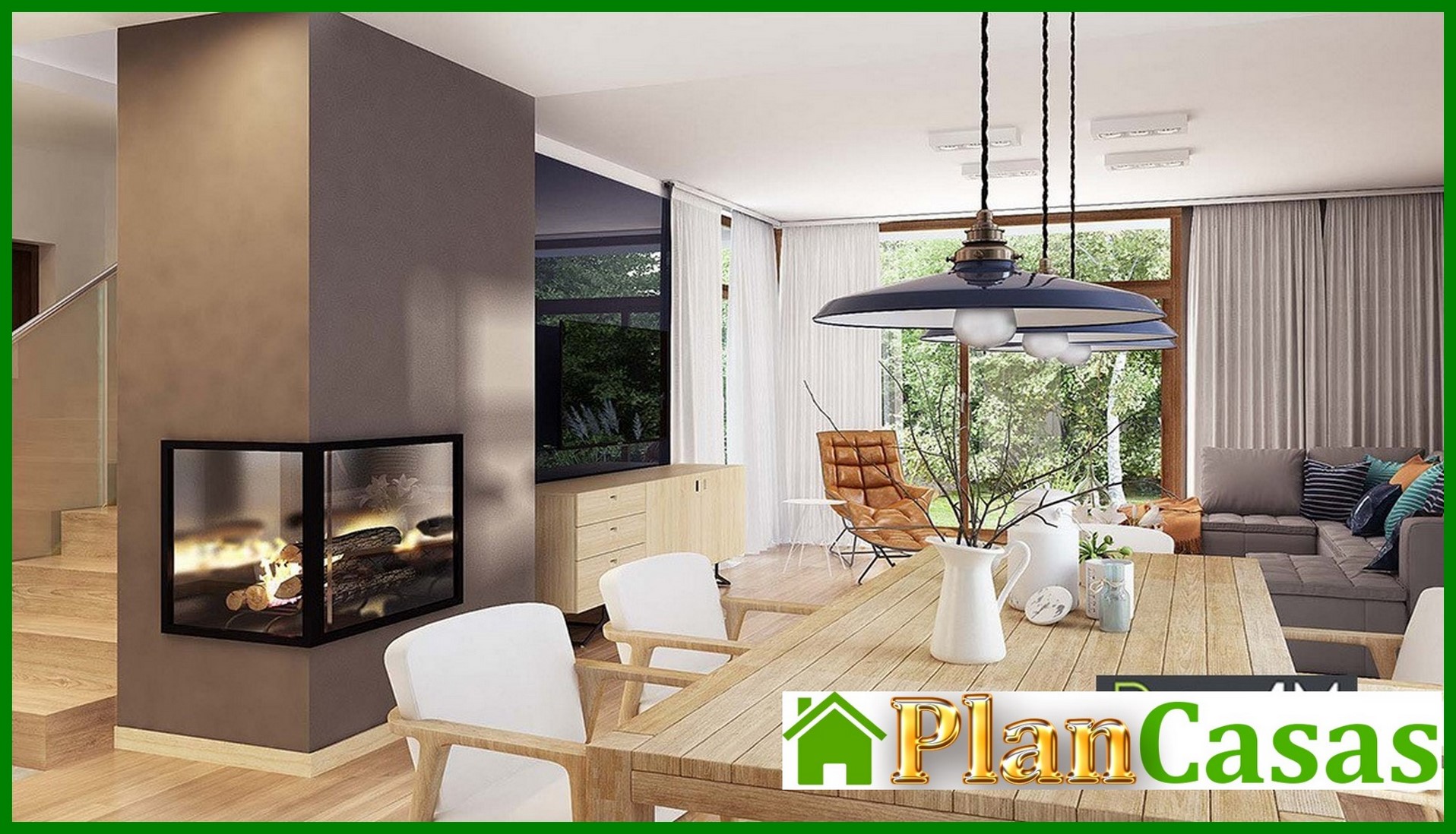 Visualization gallery - Stylish house with spacious verandas and terraces