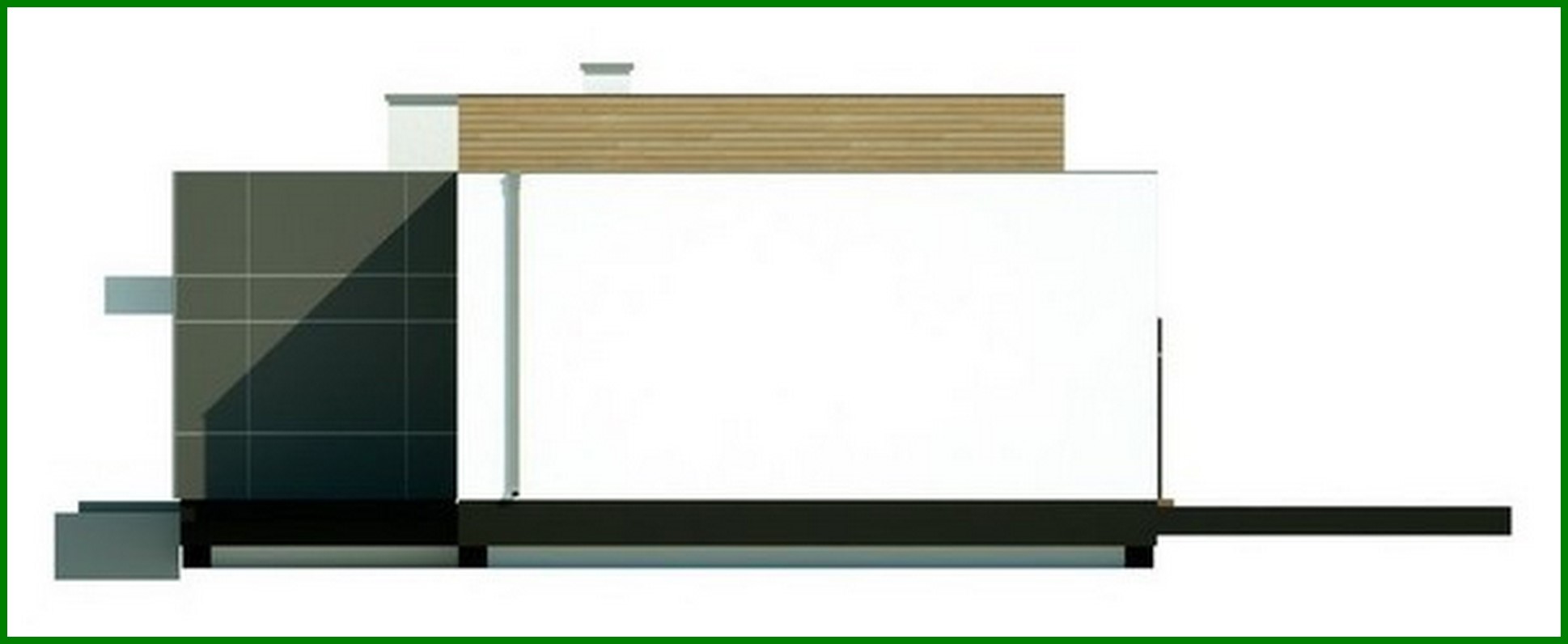 Galería de visualizaciones - Proyecto de una casa moderna con un amplio salón