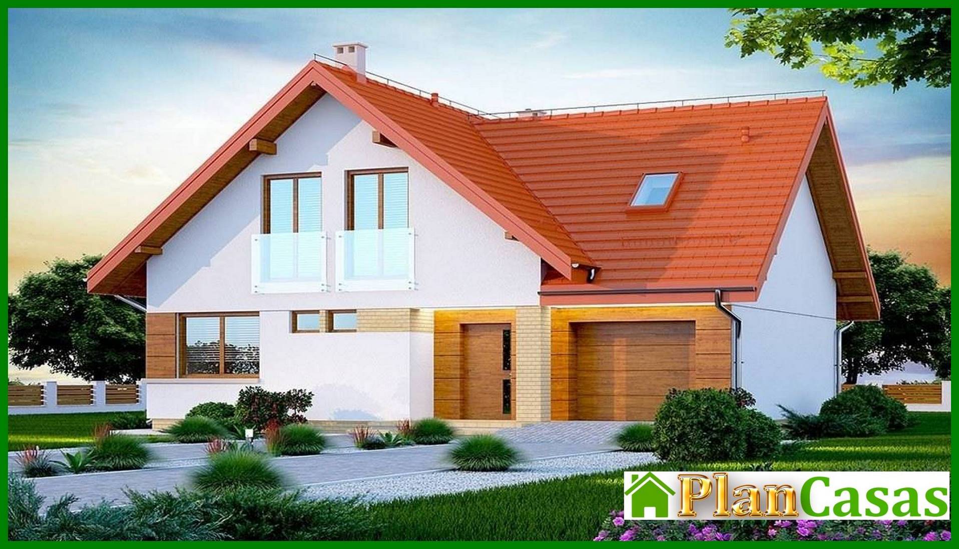 Visualization gallery - Elegant residential building with cozy balconies