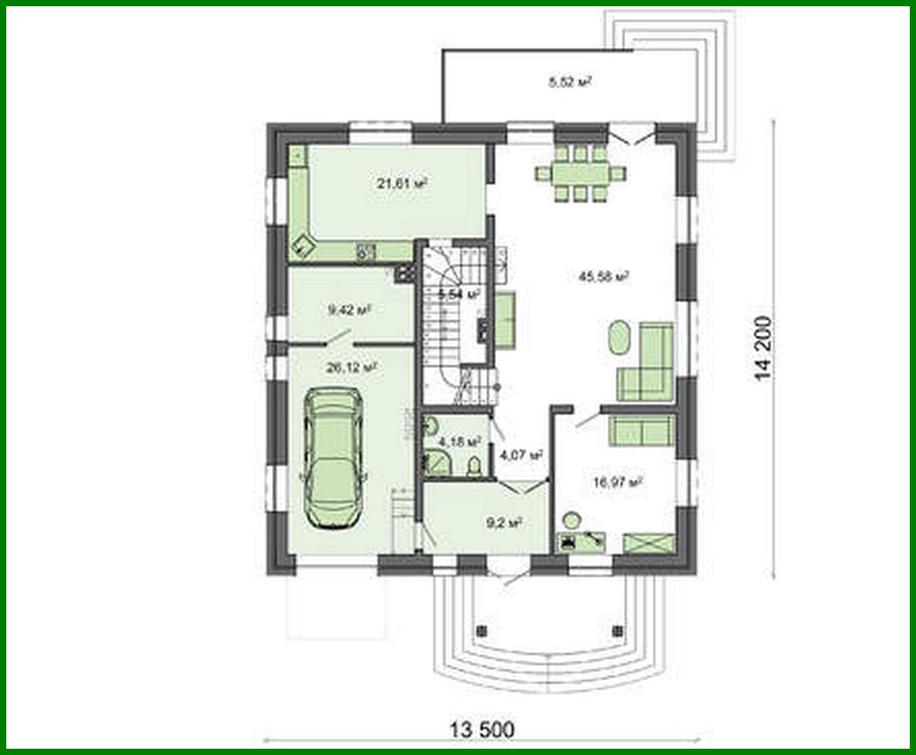 Galería de visualizaciones - Proyecto de un pintoresco edificio residencial con decoración chocolate