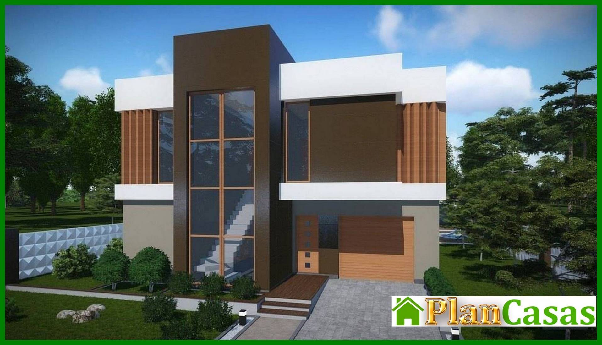 Beautiful modern Art Nouveau cottage