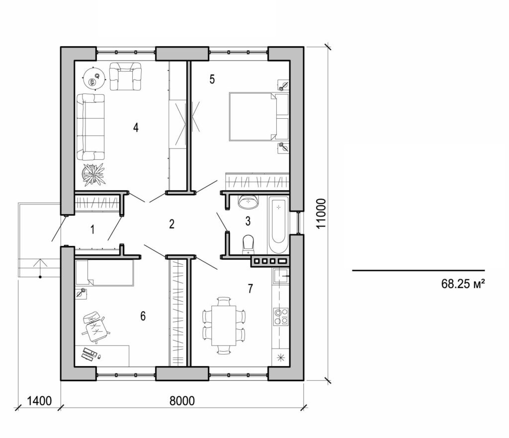 Galería de visualizaciones - Casita