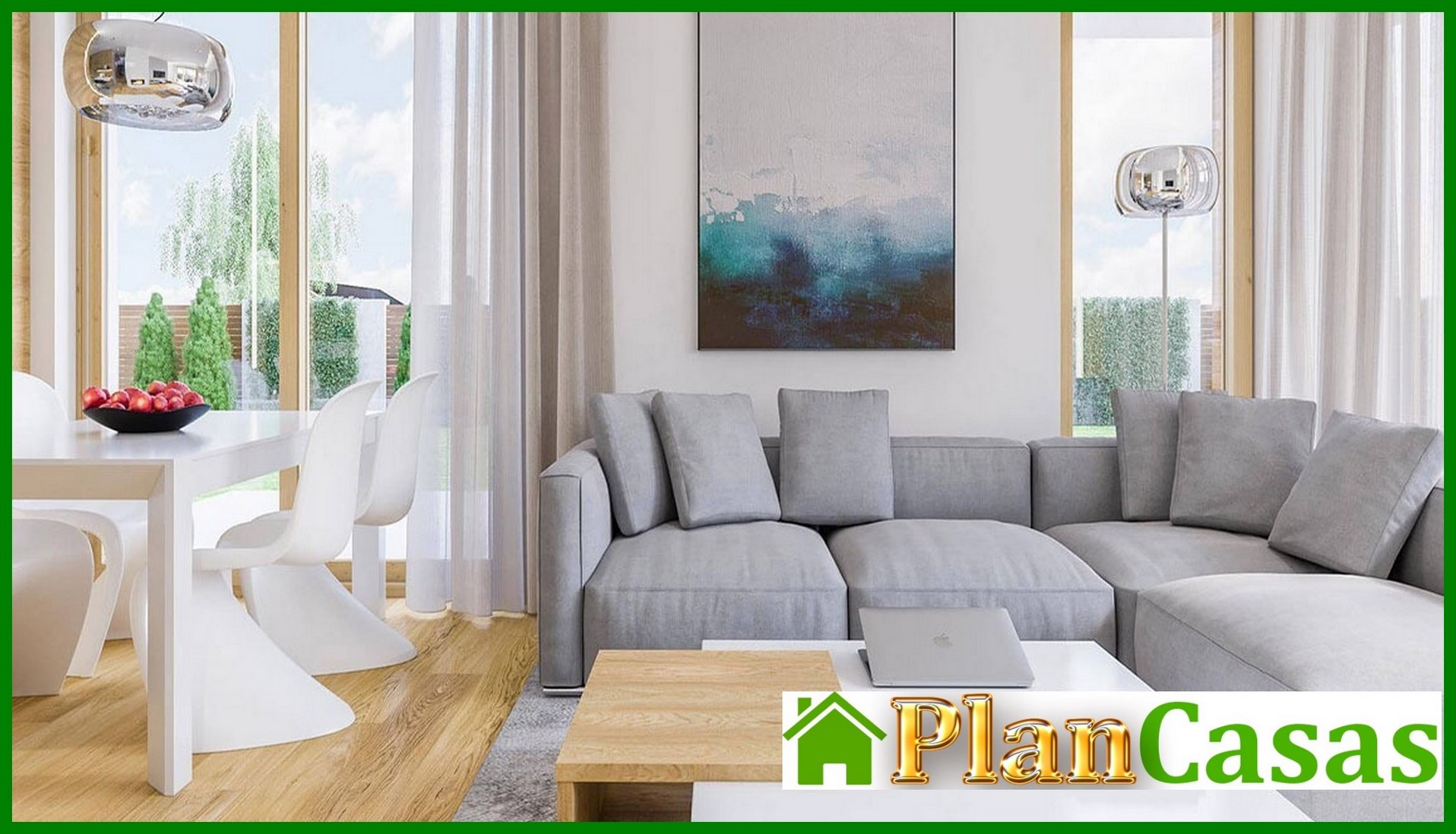 Galería de visualizaciones - Edificio residencial elegante con ático