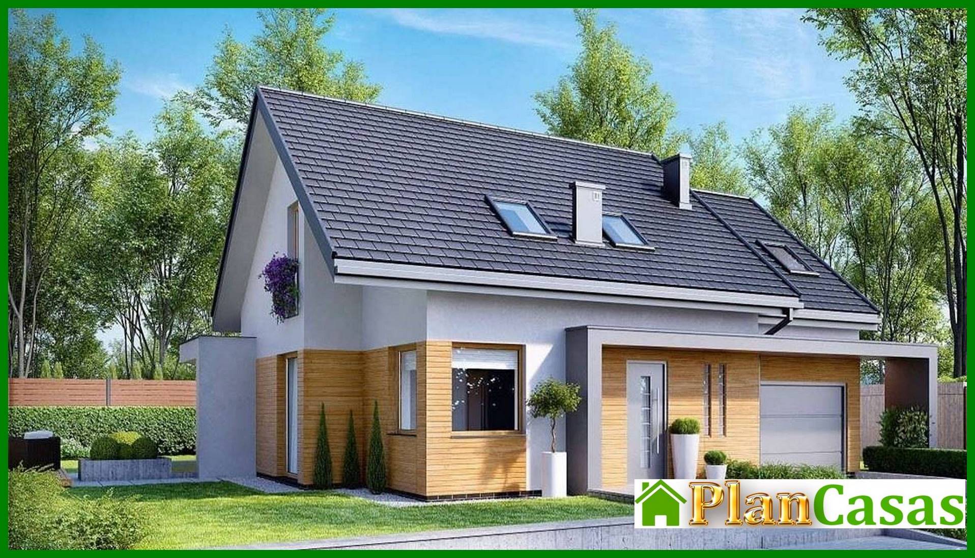 Galería de visualizaciones - Edificio residencial elegante con ático