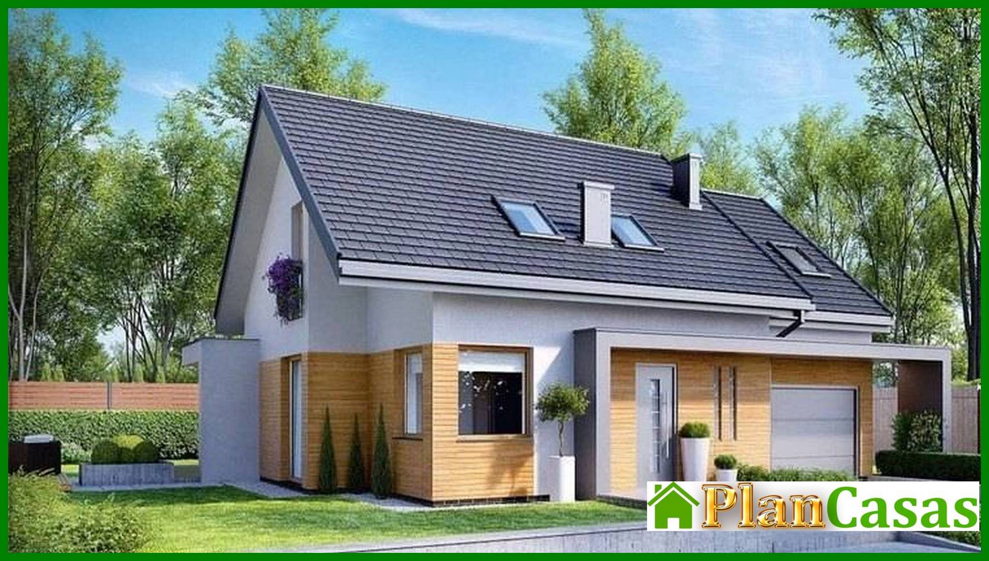 Galería de visualizaciones - Edificio residencial elegante con ático