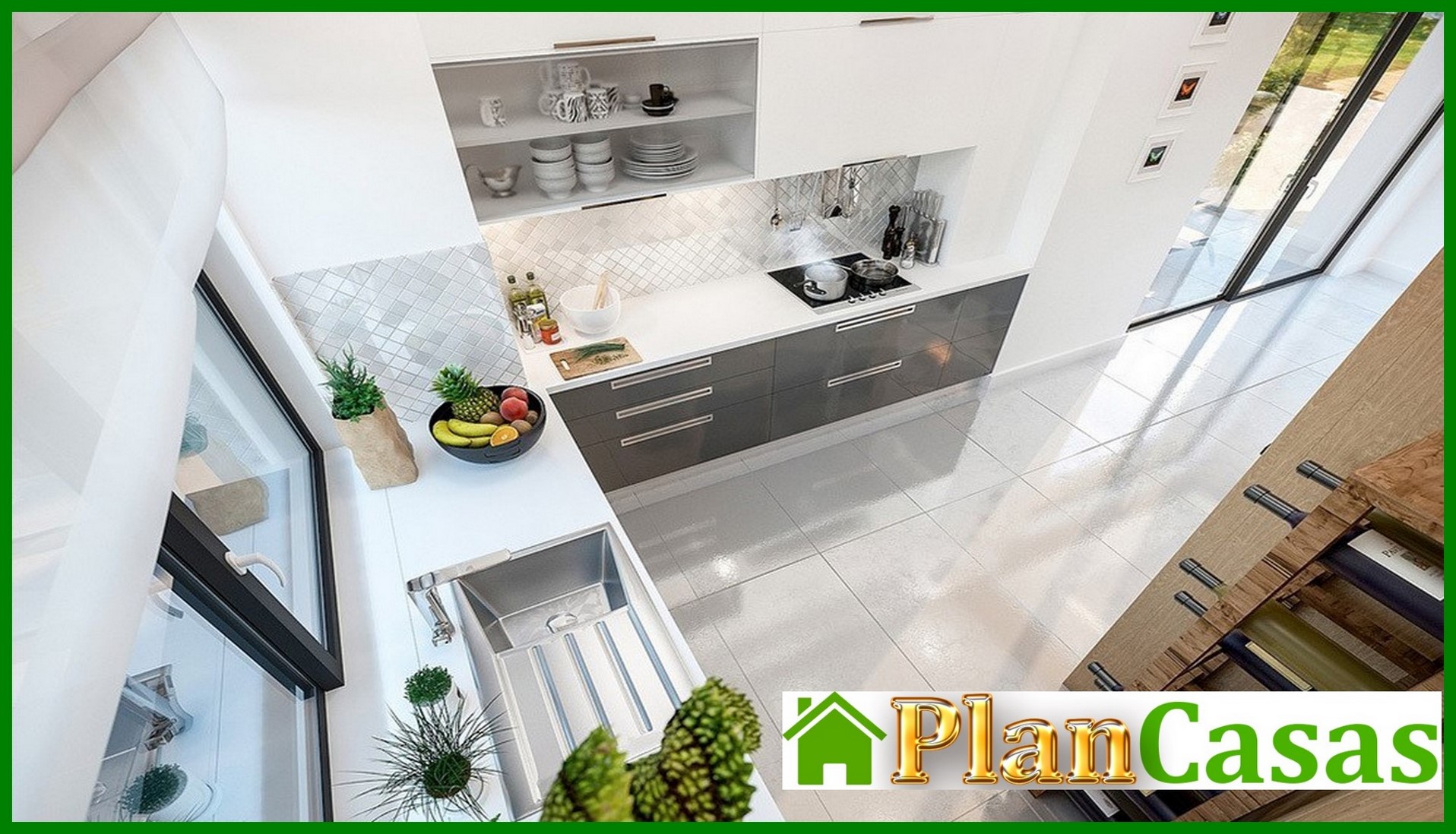 Visualization gallery - Two-story residential building with comfortable private rooms