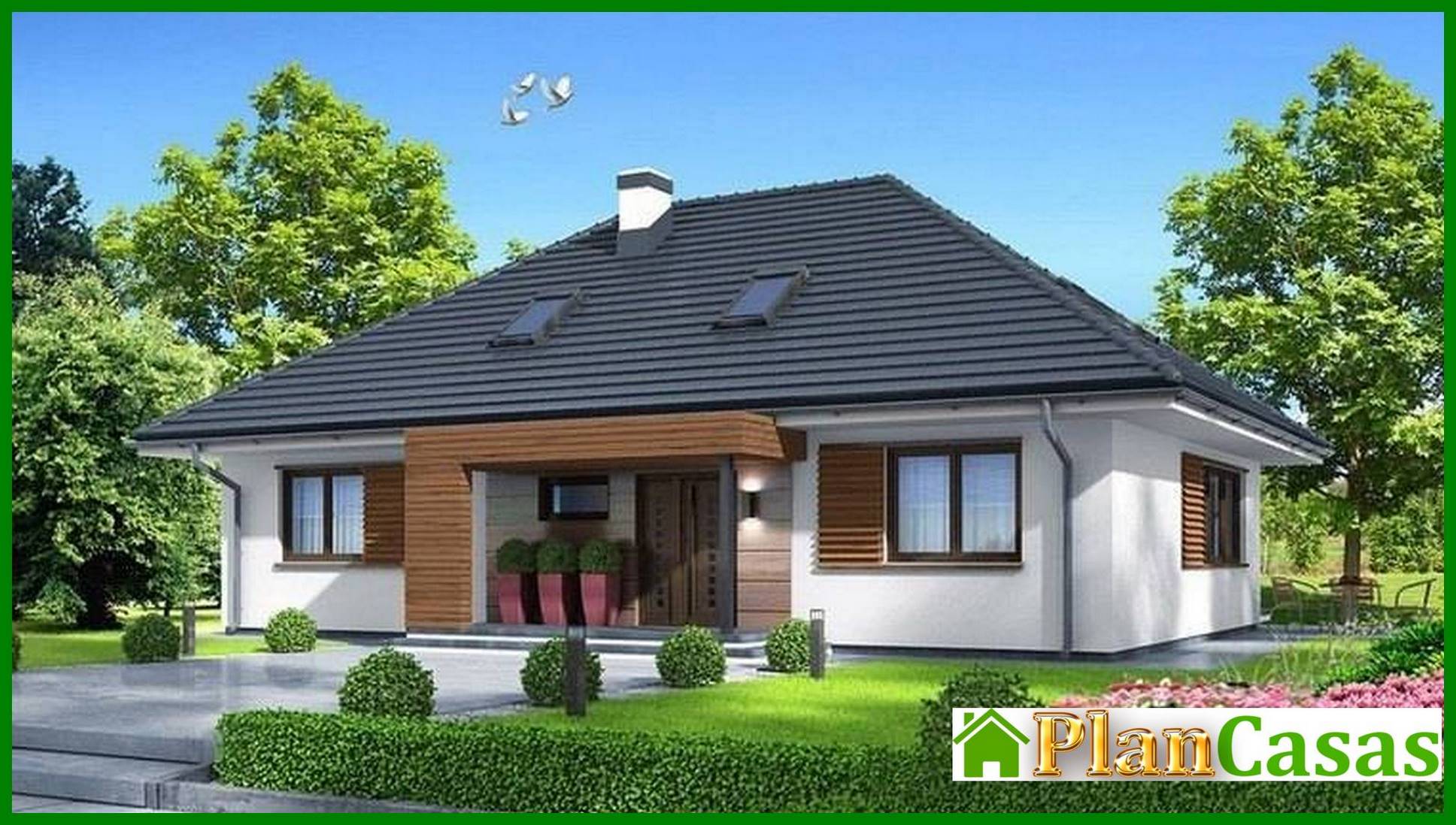 Galería de visualizaciones - Hermosa casa con una amplia sala de estar