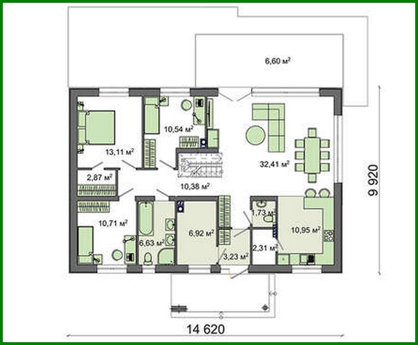Galería de visualizaciones - Hermosa casa con una amplia sala de estar