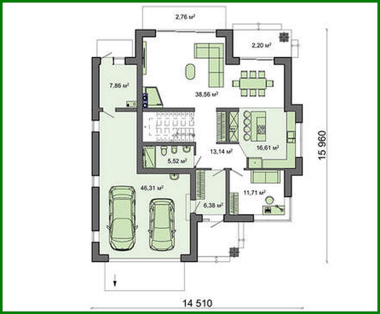 Visualization gallery - Magnificent five-bedroom mansion with a spacious terrace on the second floor