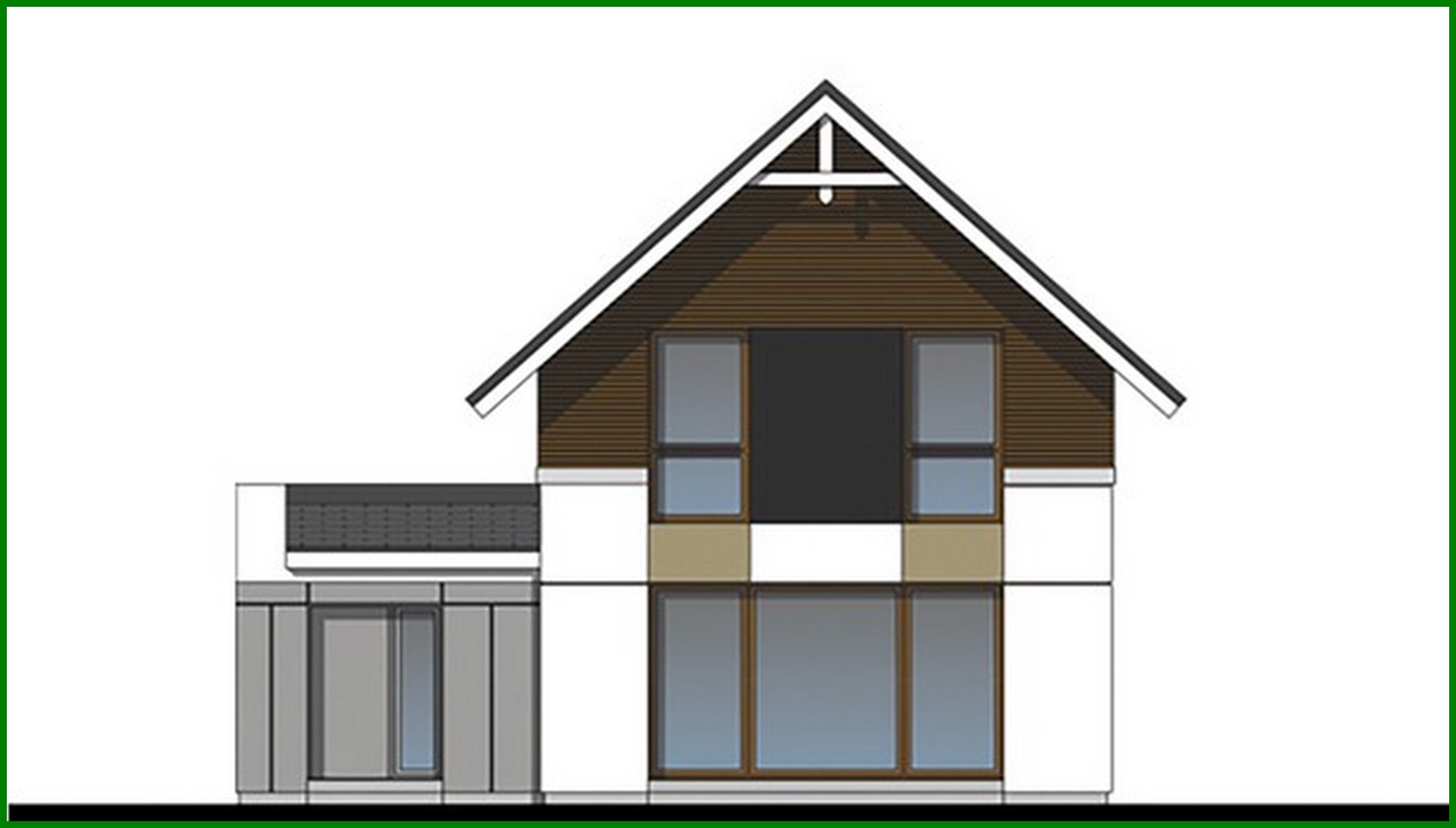 Visualization gallery - Stylish mansion with kitchen studio and garage