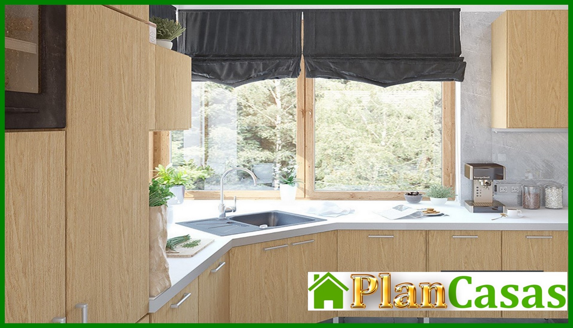 Galería de visualizaciones - Casa moderna con ático y garaje