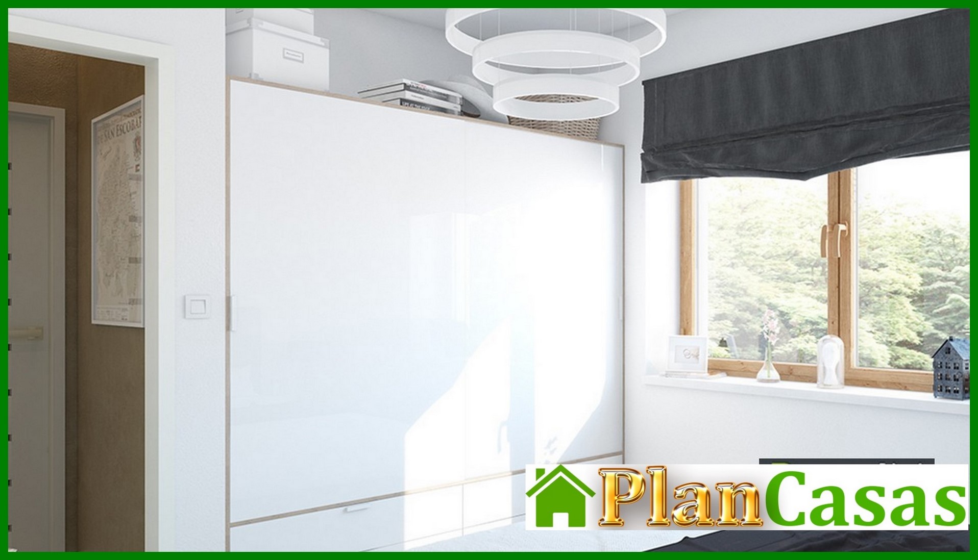 Galería de visualizaciones - Casa moderna con ático y garaje