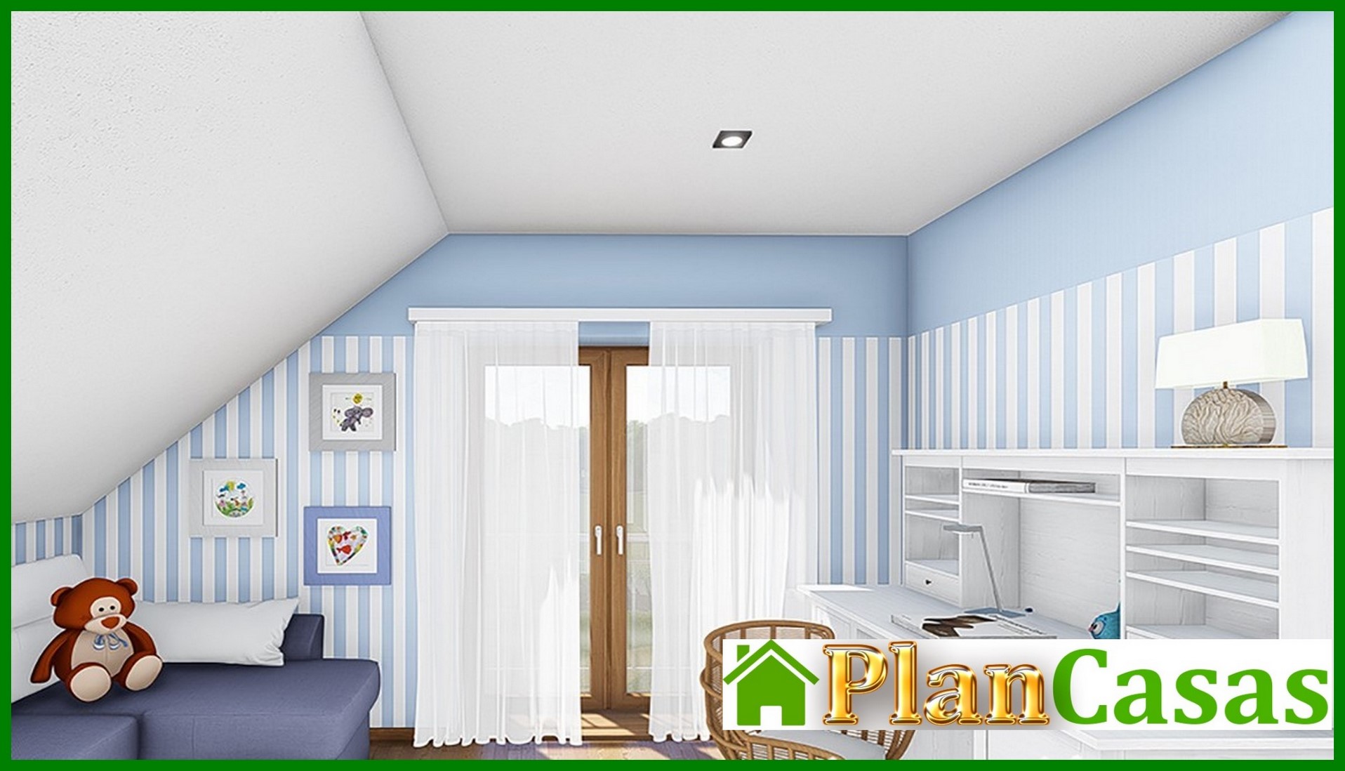 Galería de visualizaciones - Edificio residencial con ático y garaje