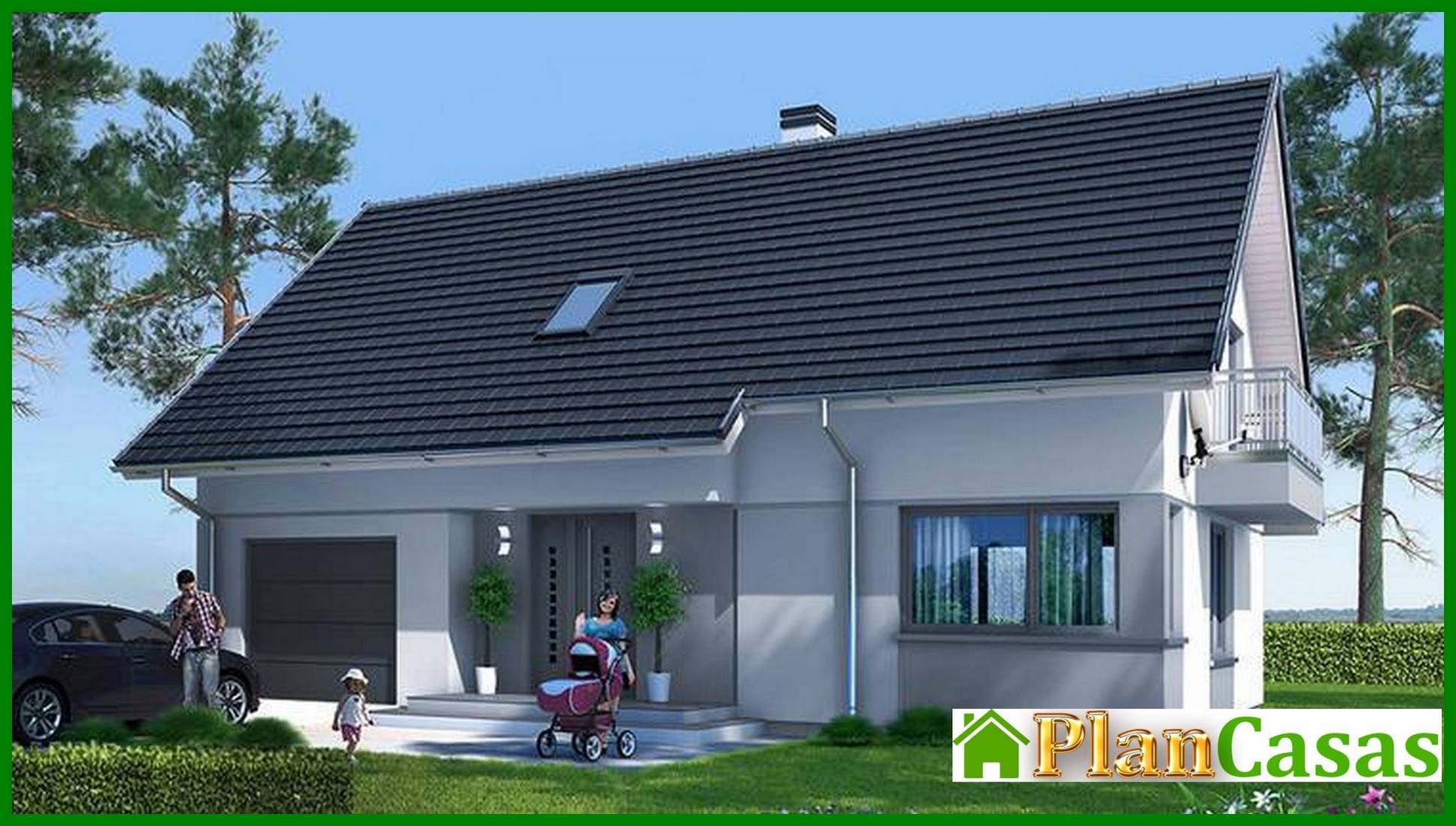 Edificio residencial con ático y garaje