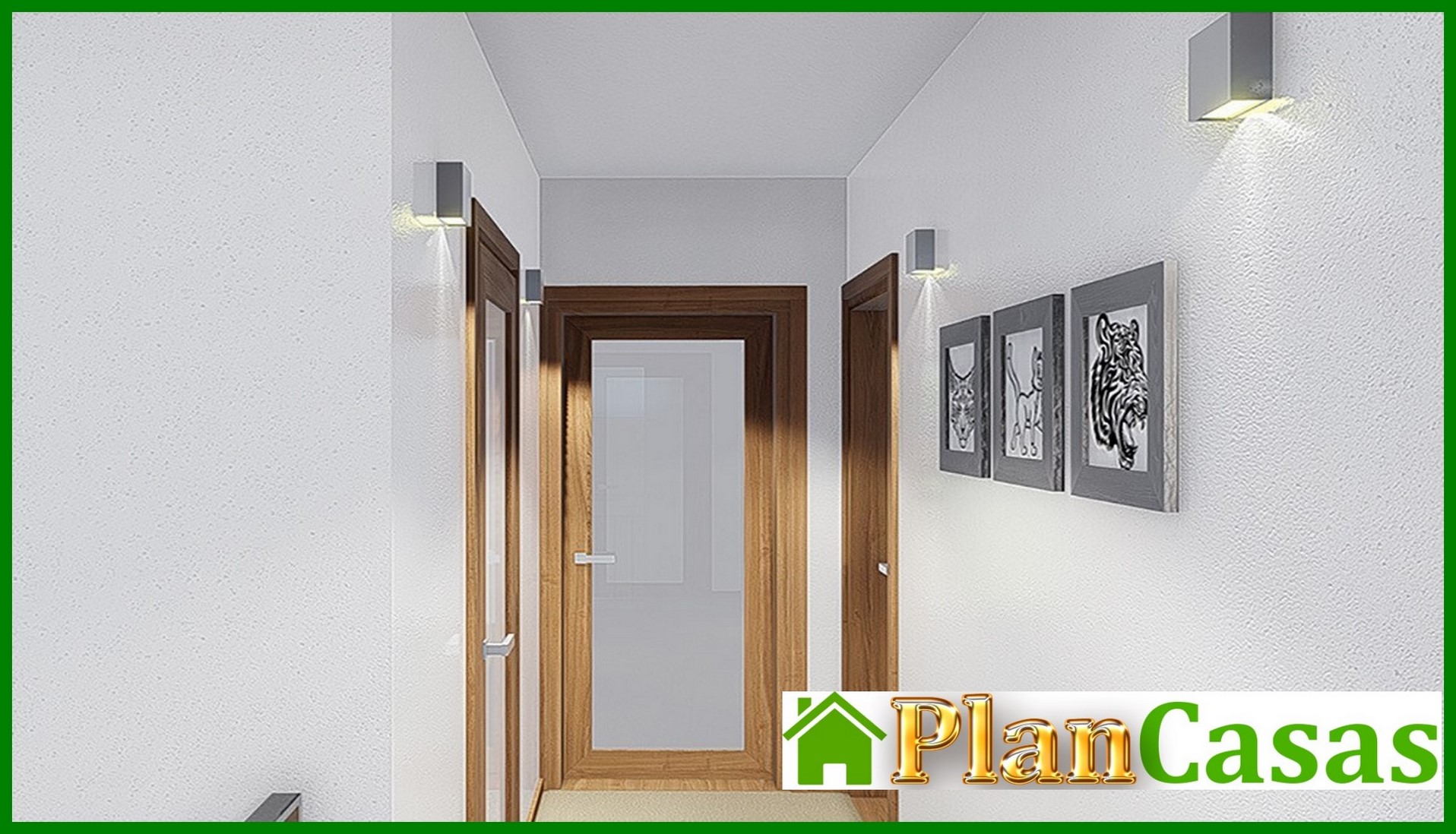 Galería de visualizaciones - Edificio residencial con ático y garaje