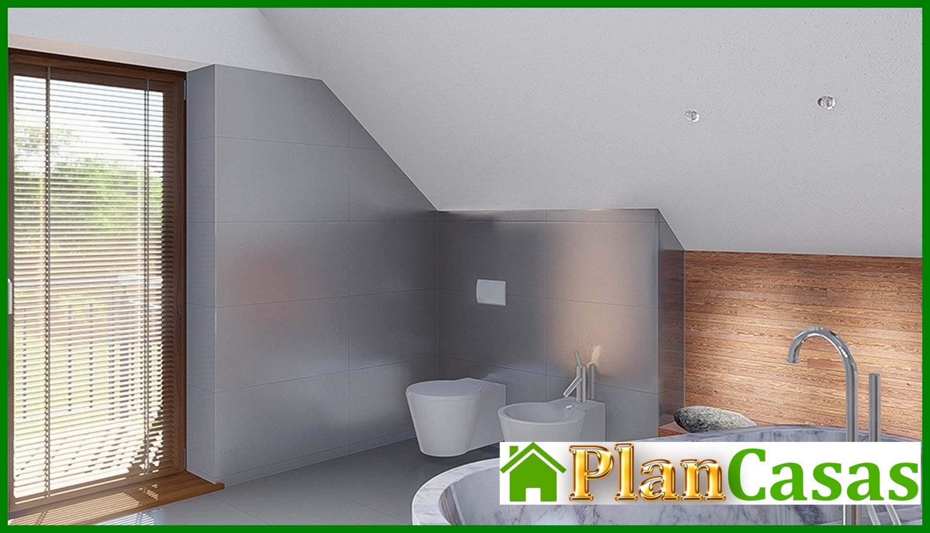 Galería de visualizaciones - Edificio residencial con ático y garaje