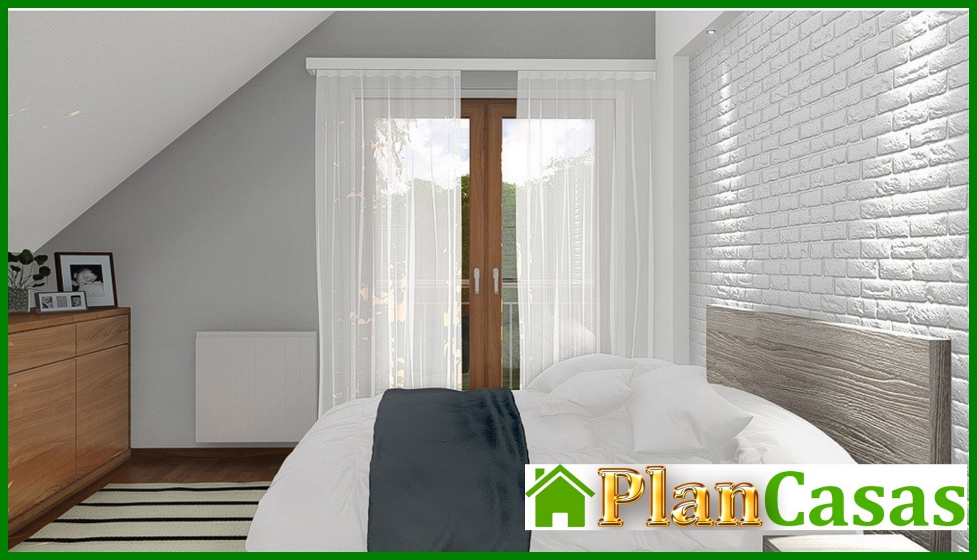 Galería de visualizaciones - Edificio residencial con ático y garaje