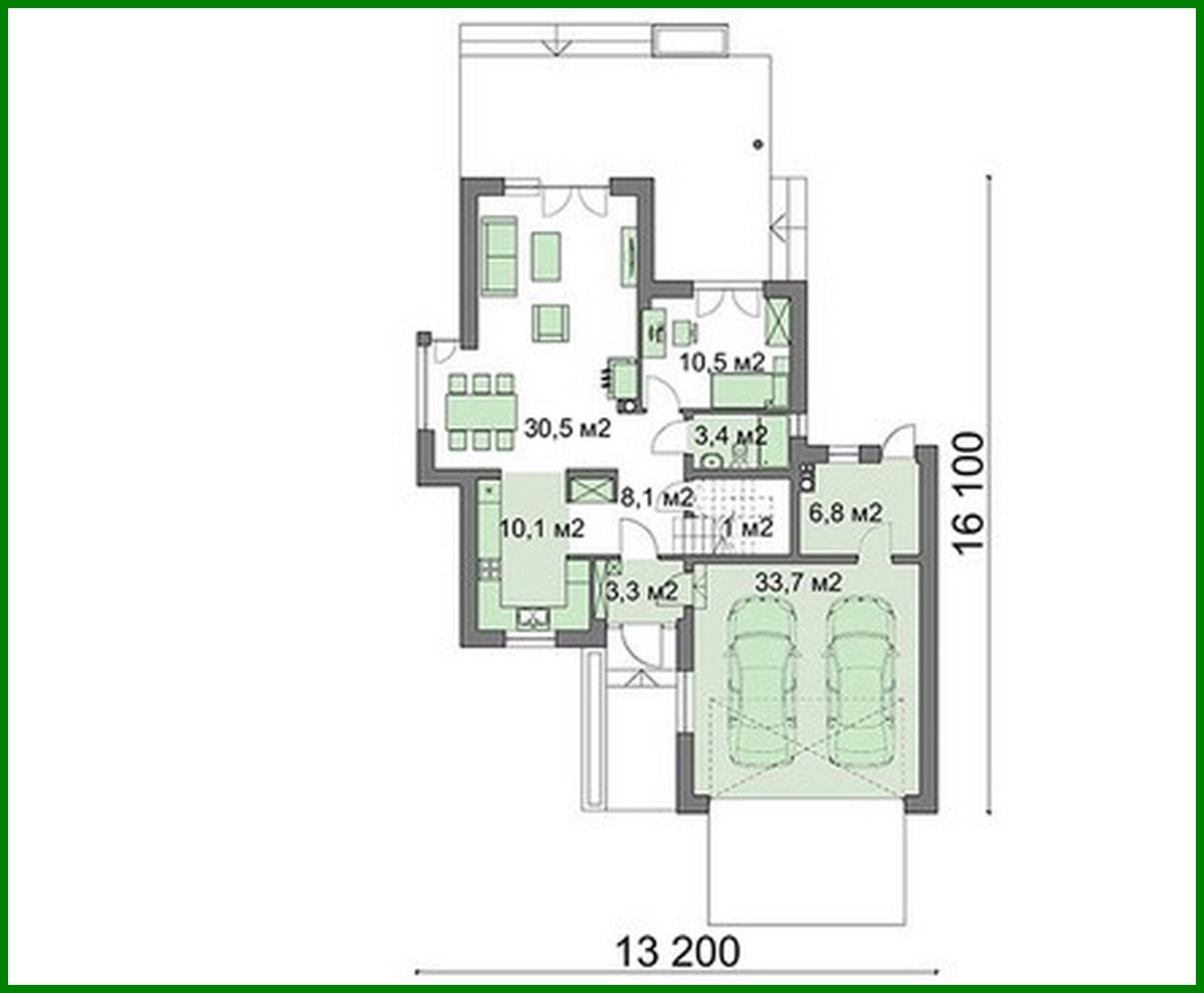 Galería de visualizaciones - Edificio residencial original de dos plantas