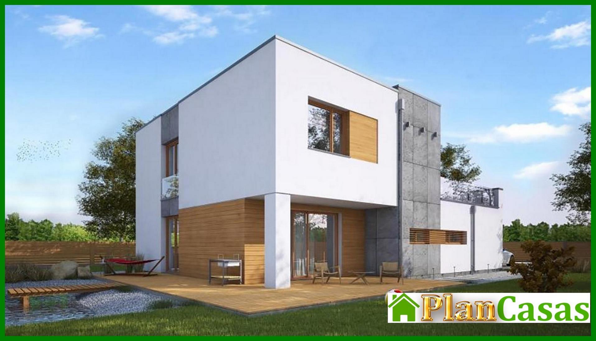 Visualization gallery - The project of a magnificent house with a luxury garage and balcony