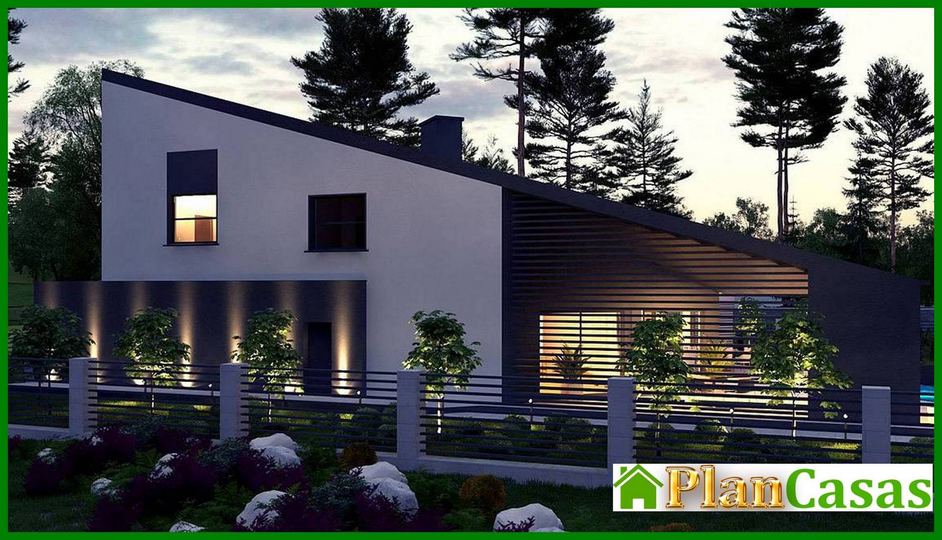 Galería de visualizaciones - Increíble casa moderna