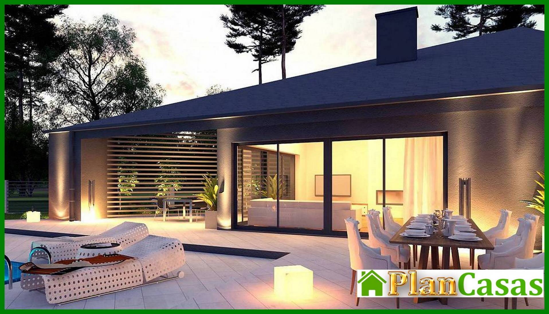 Galería de visualizaciones - Increíble casa moderna