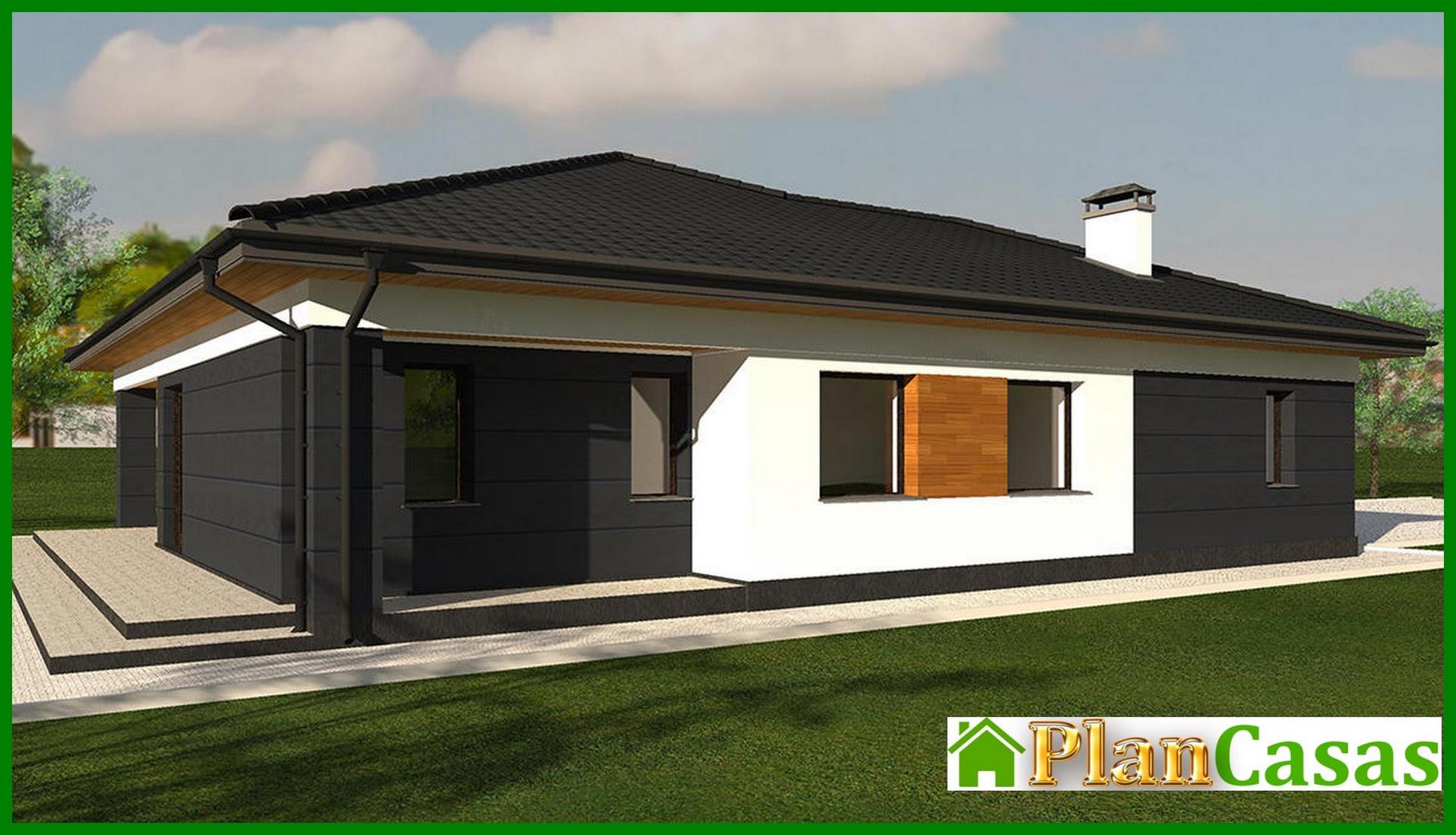 Galería de visualizaciones - Proyecto de edificio residencial de una planta con una gran terraza