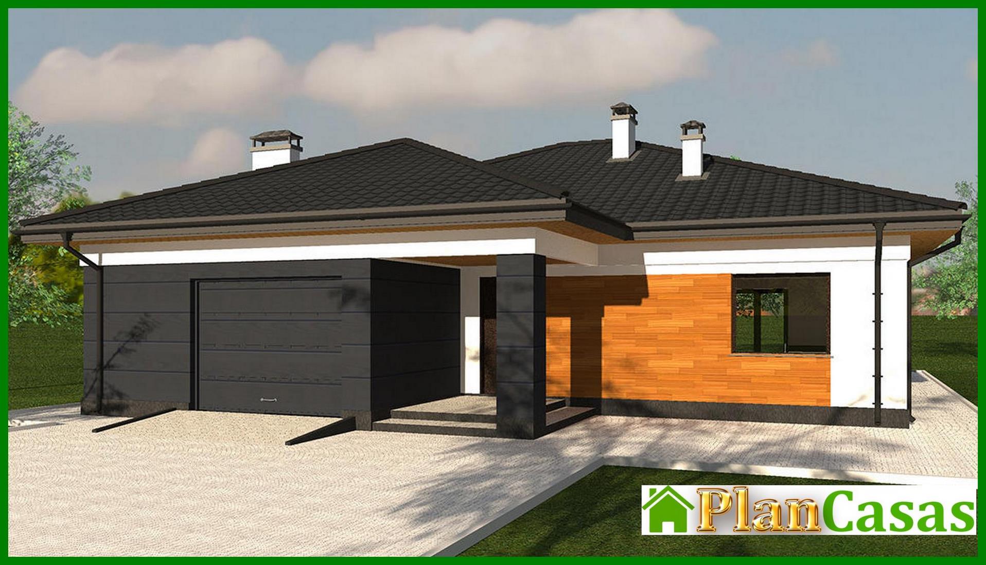 Galería de visualizaciones - Proyecto de edificio residencial de una planta con una gran terraza