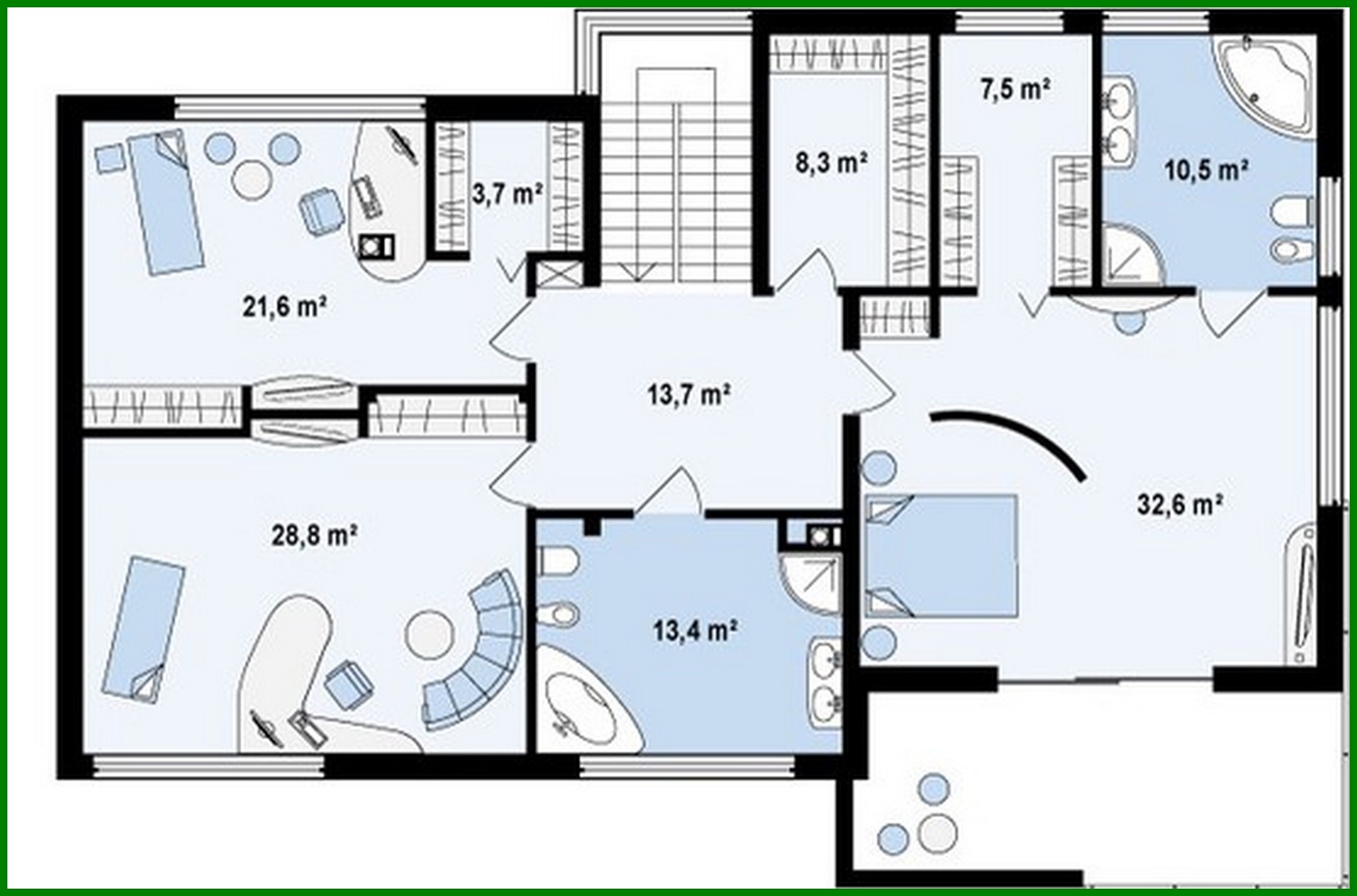 Galería de visualizaciones - Proyecto de mansión de alta tecnología