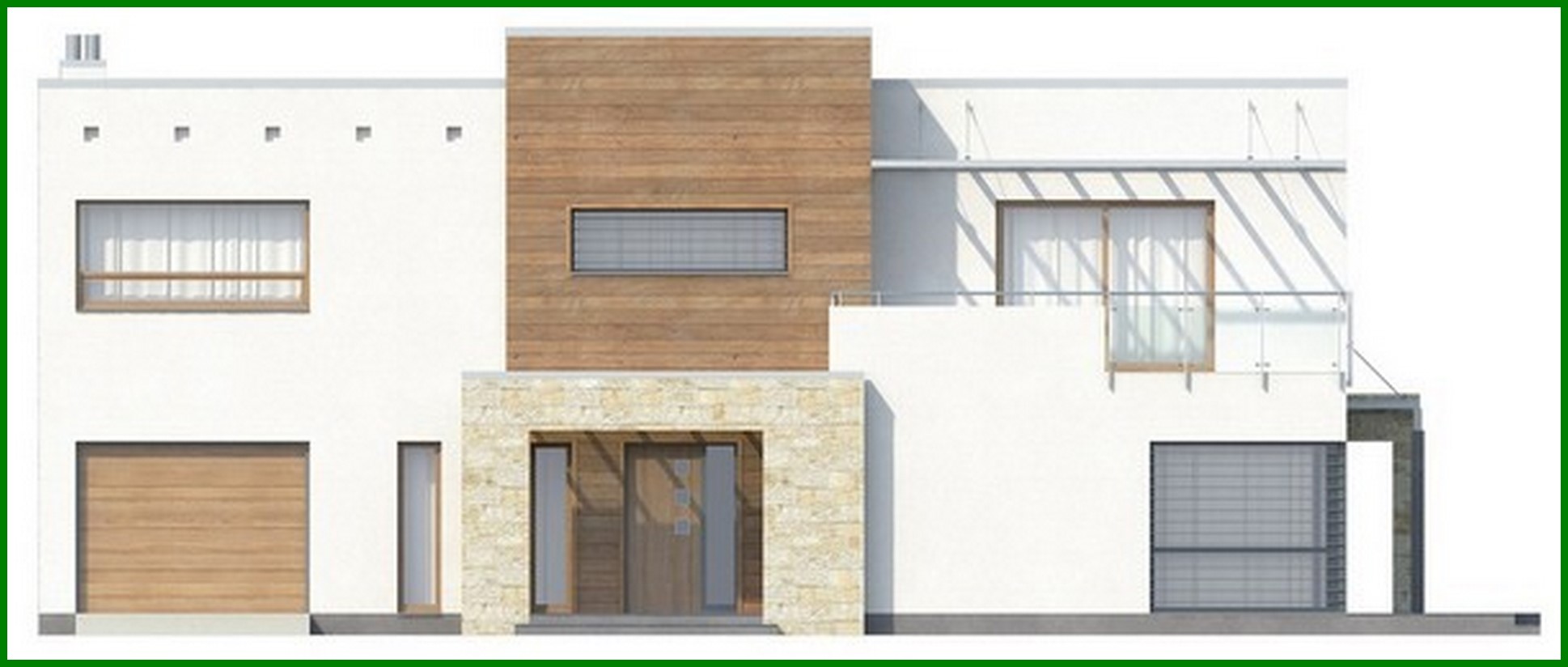 Galería de visualizaciones - Proyecto de mansión de alta tecnología