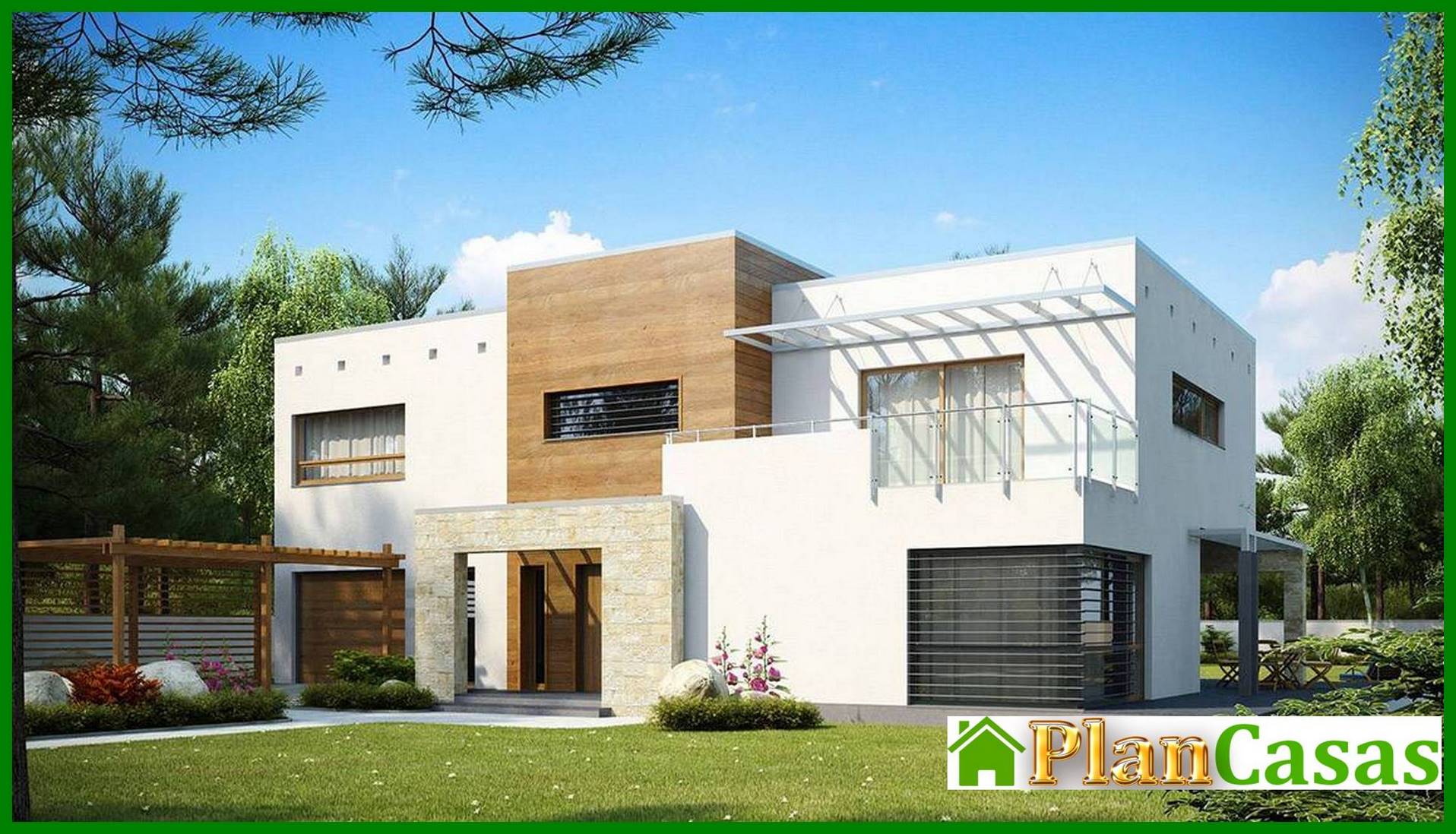 Galería de visualizaciones - Proyecto de mansión de alta tecnología