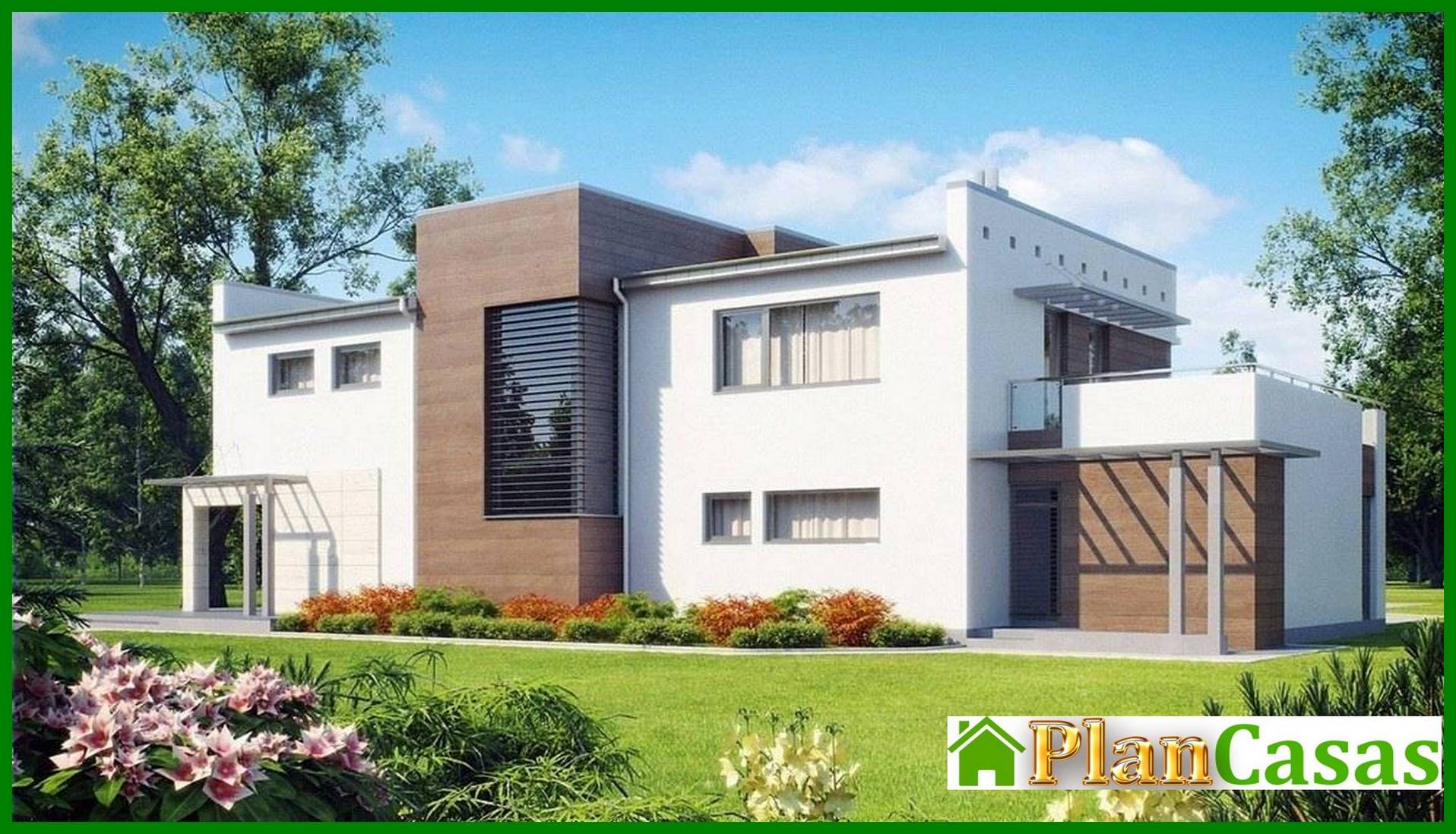 Galería de visualizaciones - Proyecto de una casa de campo con garaje para dos coches