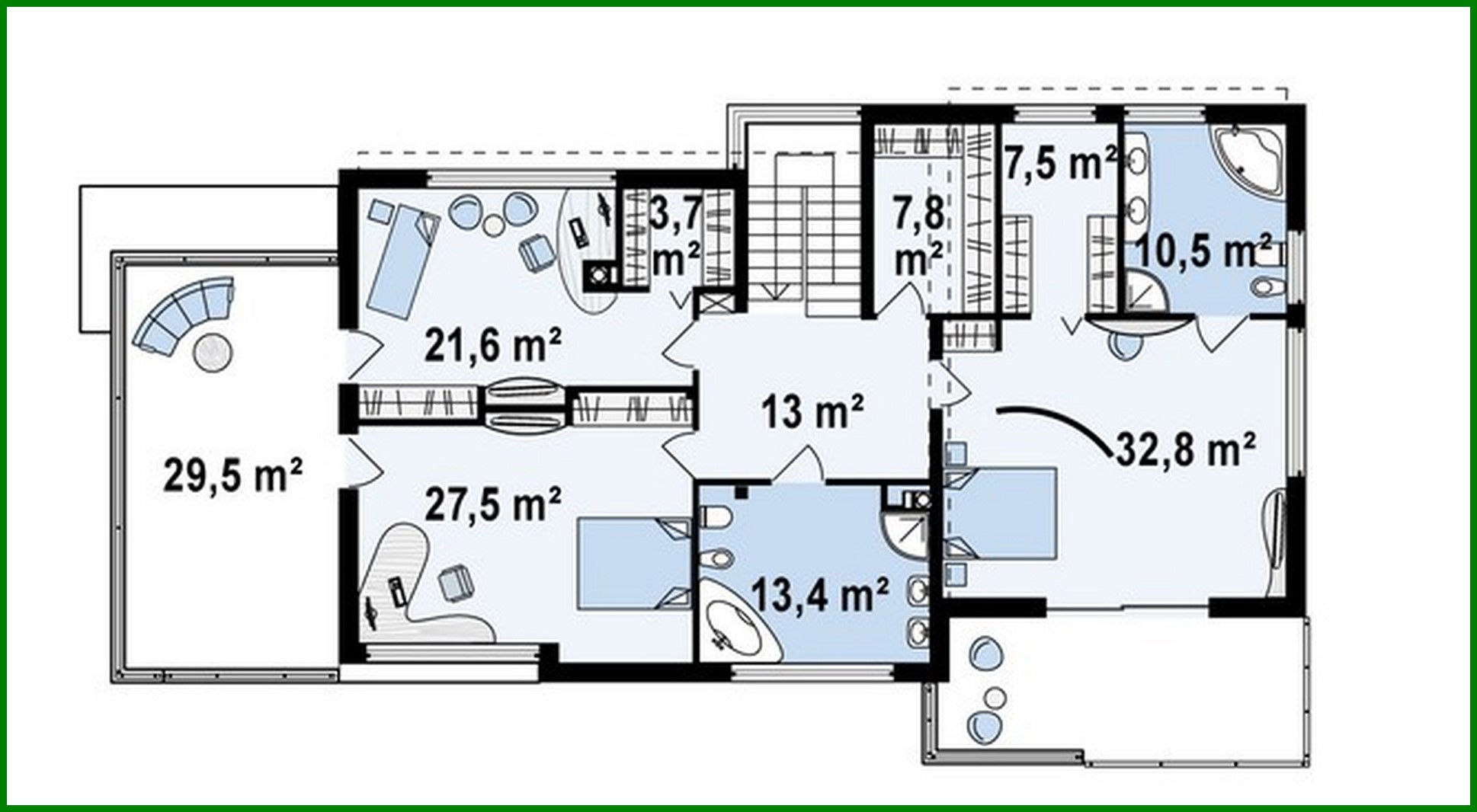 Galería de visualizaciones - Proyecto de una casa de campo con garaje para dos coches