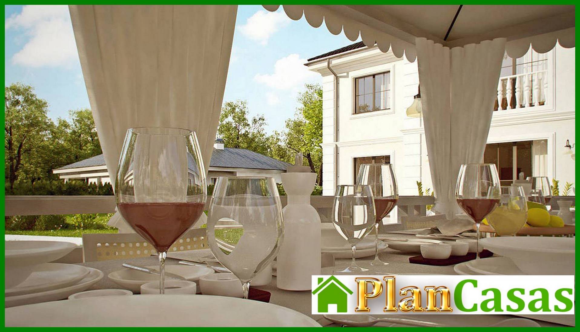 Visualization gallery - The project of the mansion in the noble style