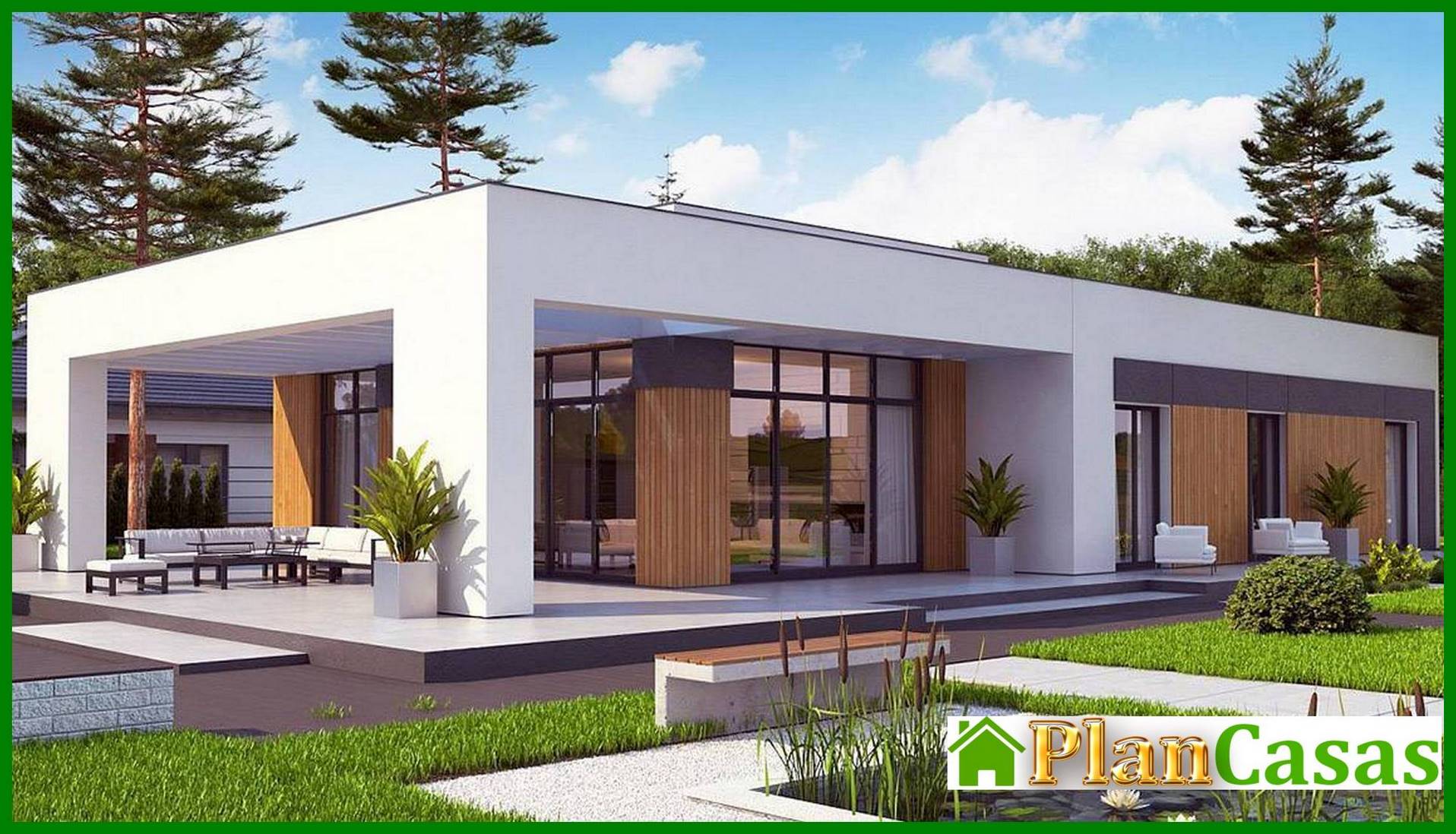 Galería de visualizaciones - Mansión blanca