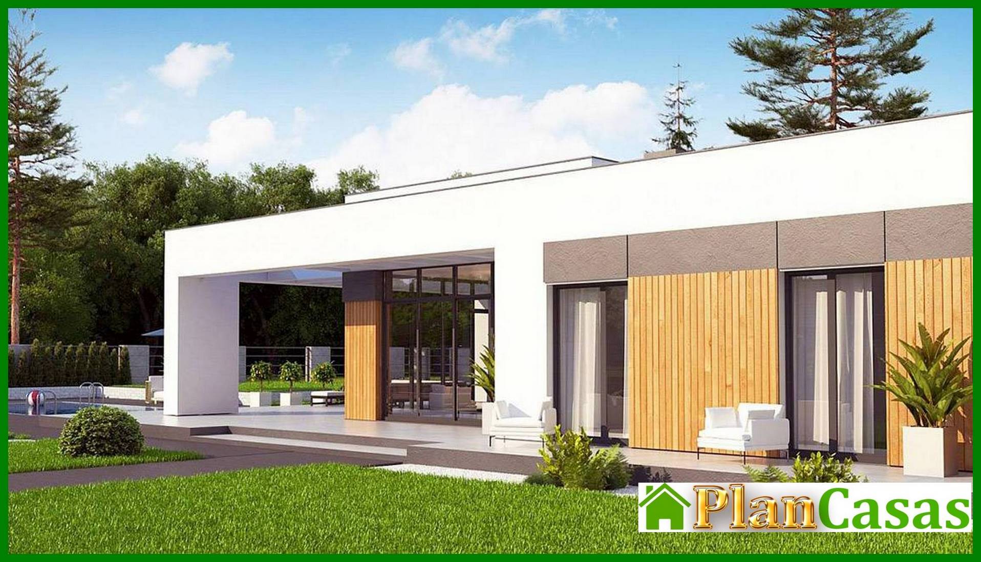 Galería de visualizaciones - Mansión blanca