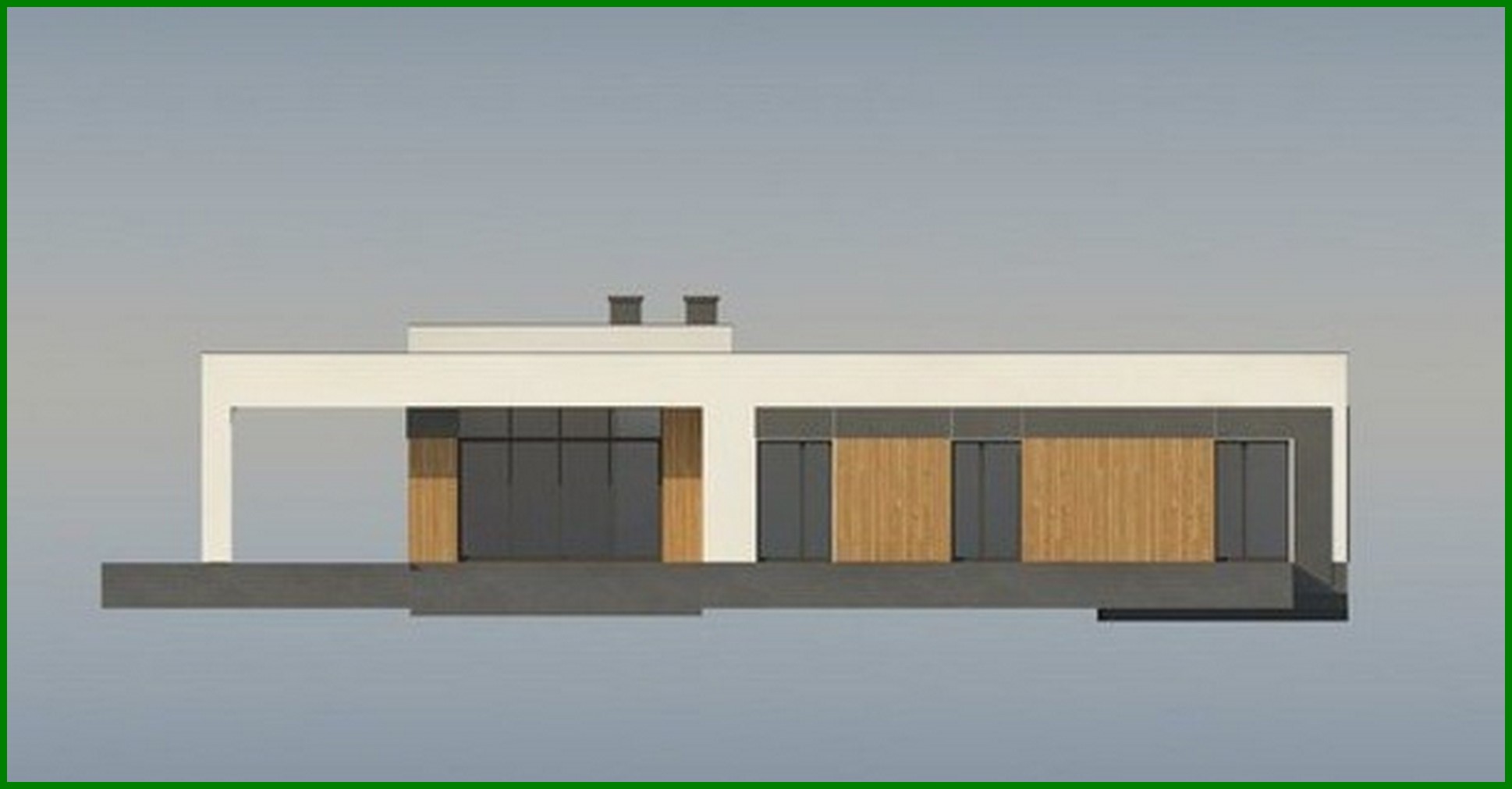 Galería de visualizaciones - Mansión blanca