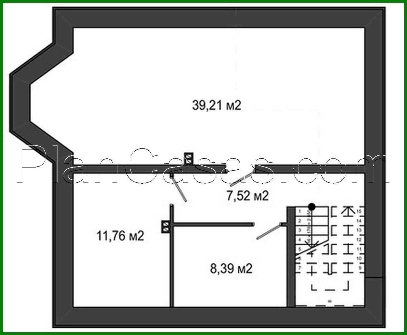 Galería de visualizaciones - Increíble casa de dos plantas con mirador y garaje integrado