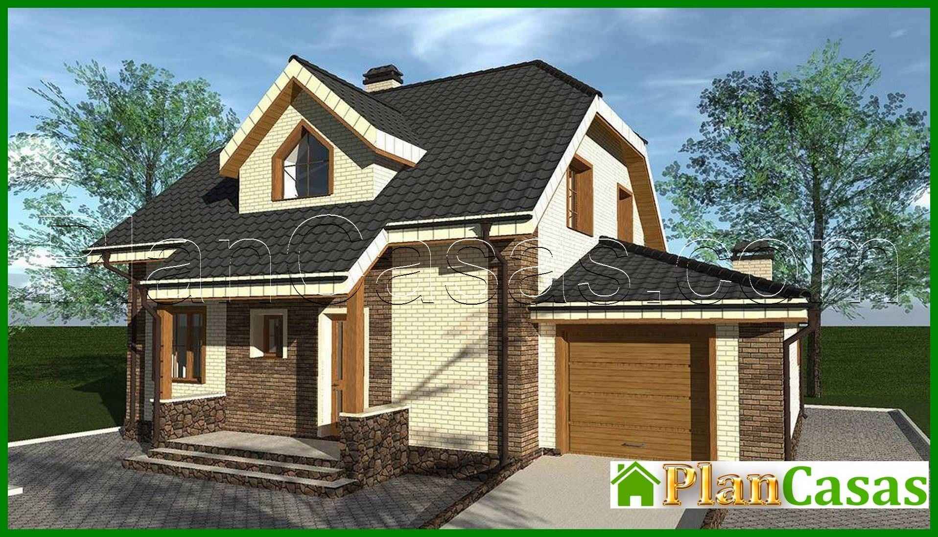 Galería de visualizaciones - Increíble casa de dos plantas con mirador y garaje integrado