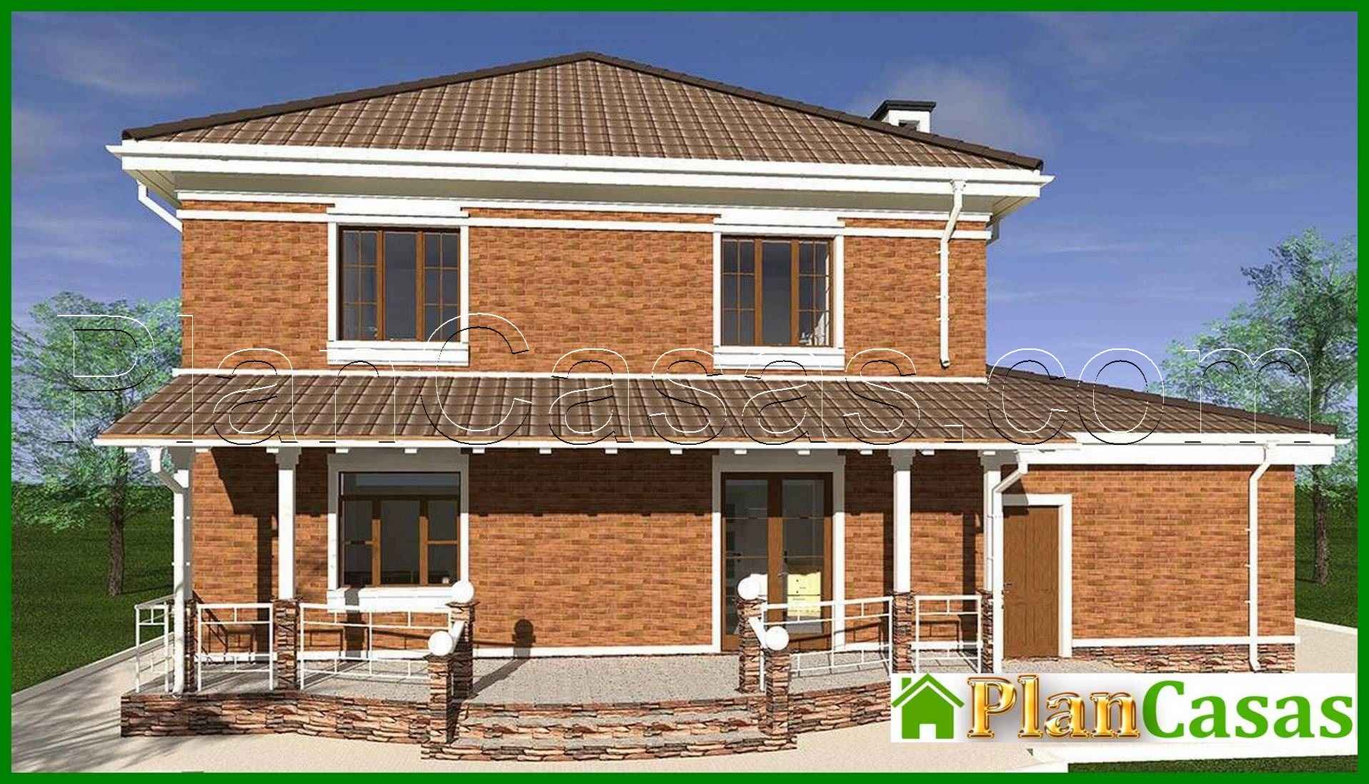 Galería de visualizaciones - Proyecto original de un encantador edificio residencial de dos plantas con mirador