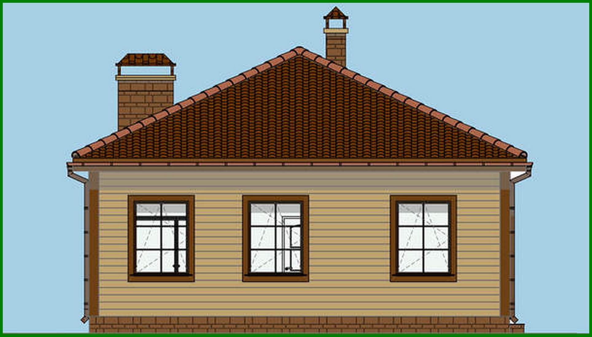 Galería de visualizaciones - Edificio residencial estacional original