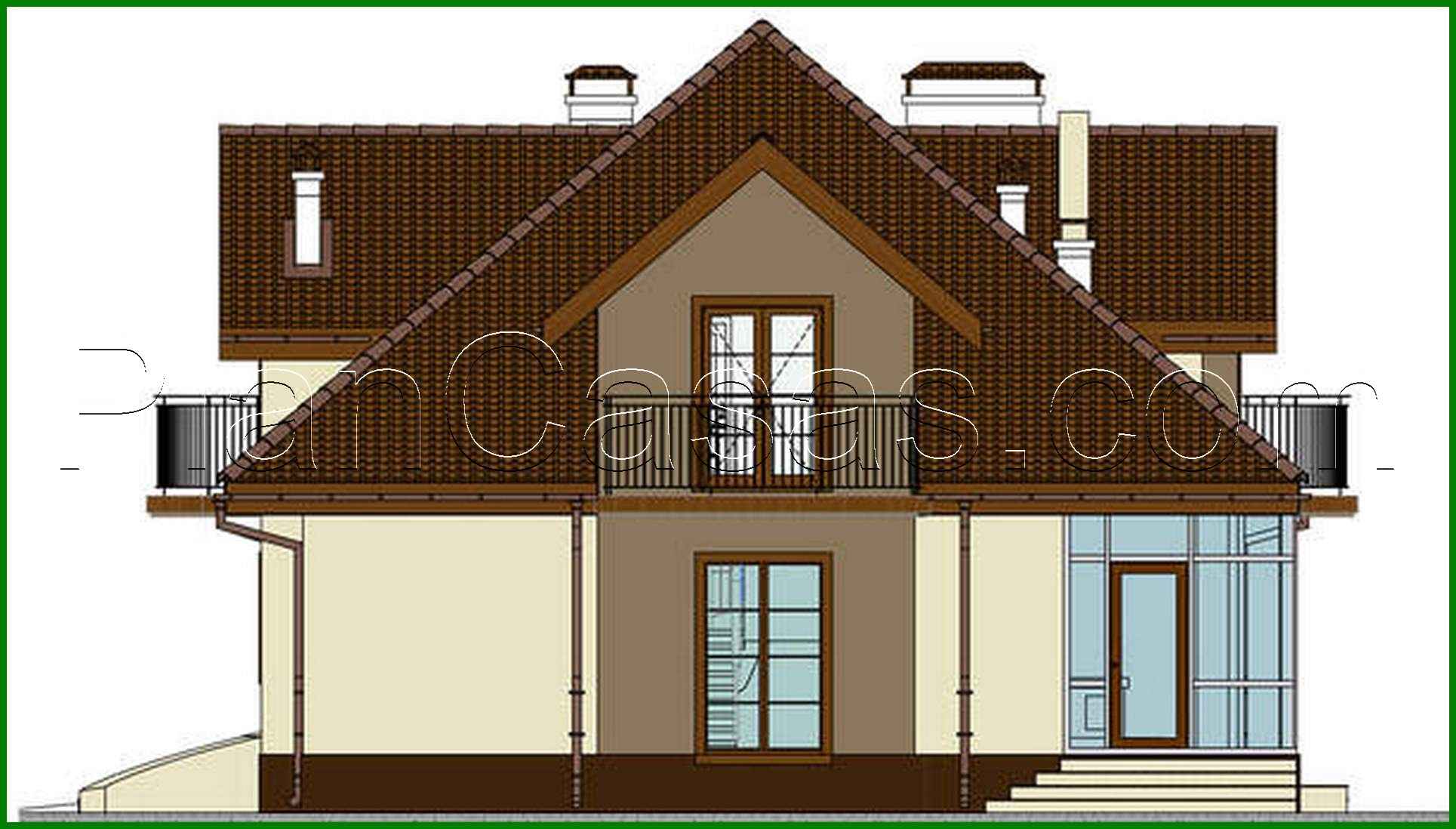 Galería de visualizaciones - Espectacular edificio residencial con un techo original