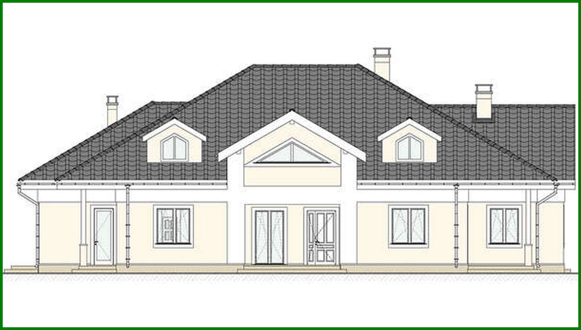 Visualization gallery - The project of a spacious house for a large family with an area of 248 square meters