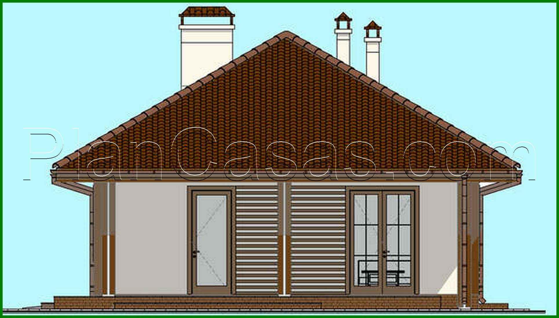 Visualization gallery - One storey house project