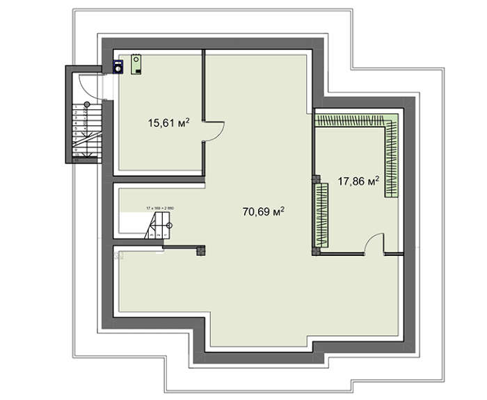 Galería de visualizaciones - Proyecto de una casa moderna de 316 m² con planta baja